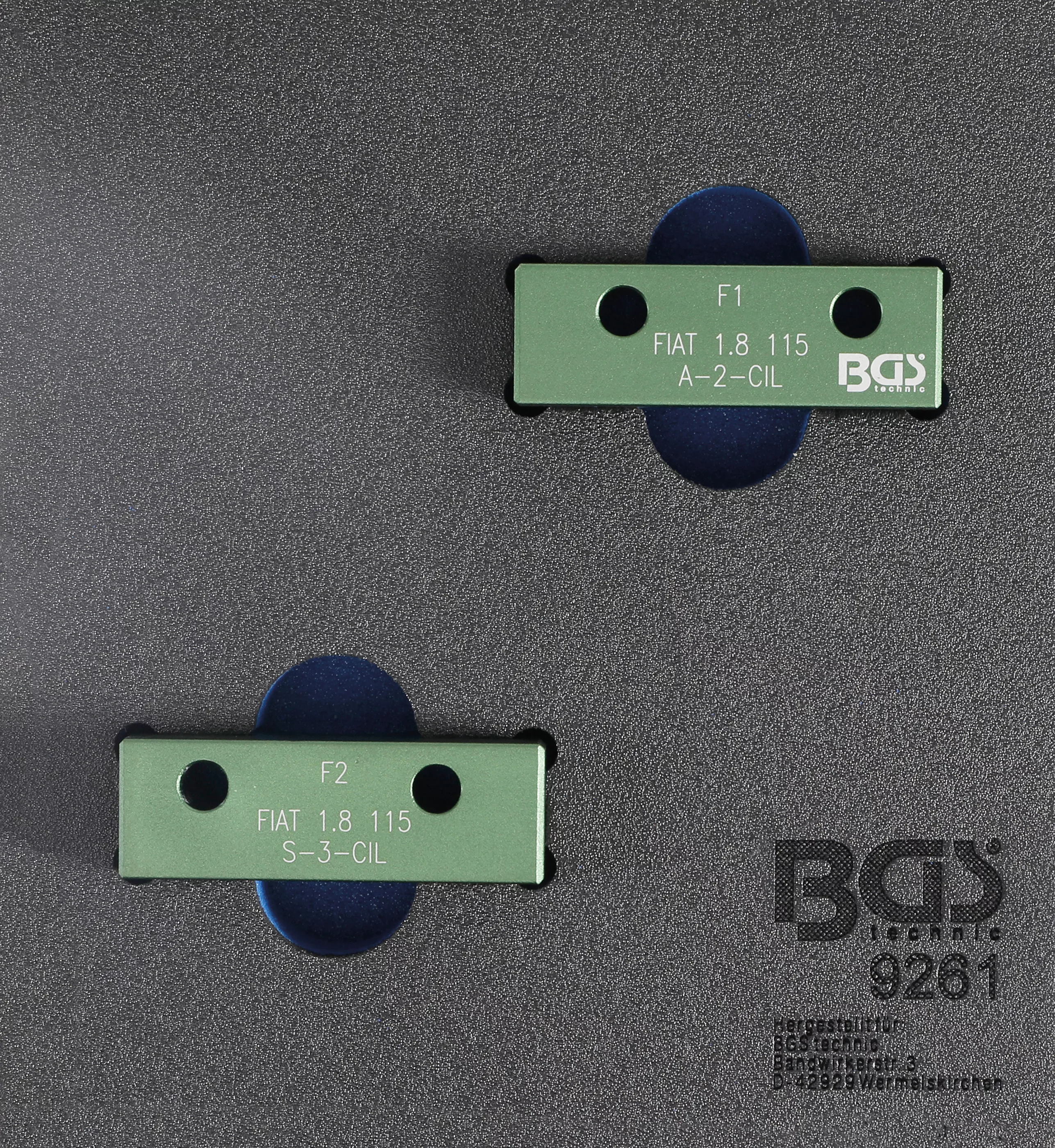 Suport organizator pentru carucior 1/6: Set dispozitive blocare arbori cu came | pentru Fiat / Lancia 1.8L 115PS [1]