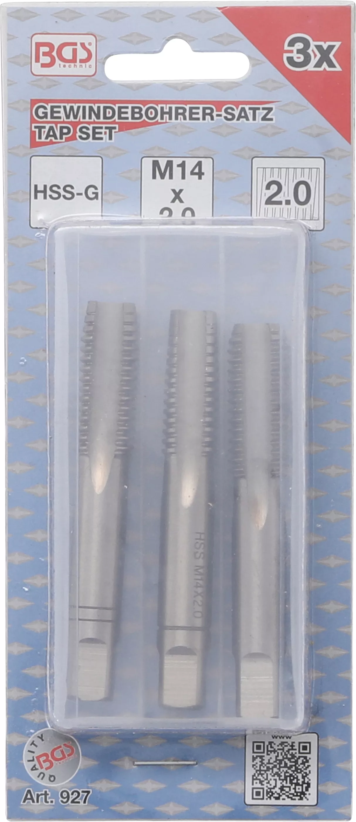 Set tarozi | taiere grosiera, medie si finisare | HSS-G | M14 x 2,0 | 3 piese [4]