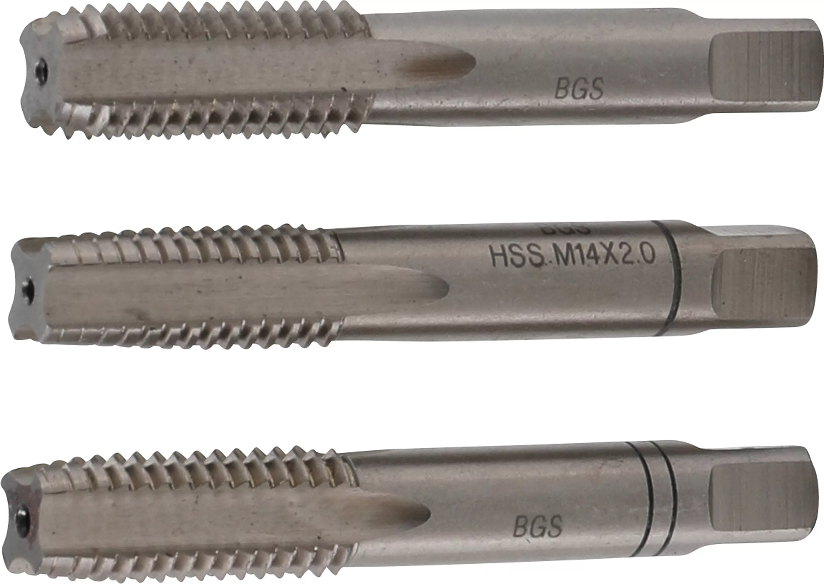 Set tarozi | taiere grosiera, medie si finisare | HSS-G | M14 x 2,0 | 3 piese [1]