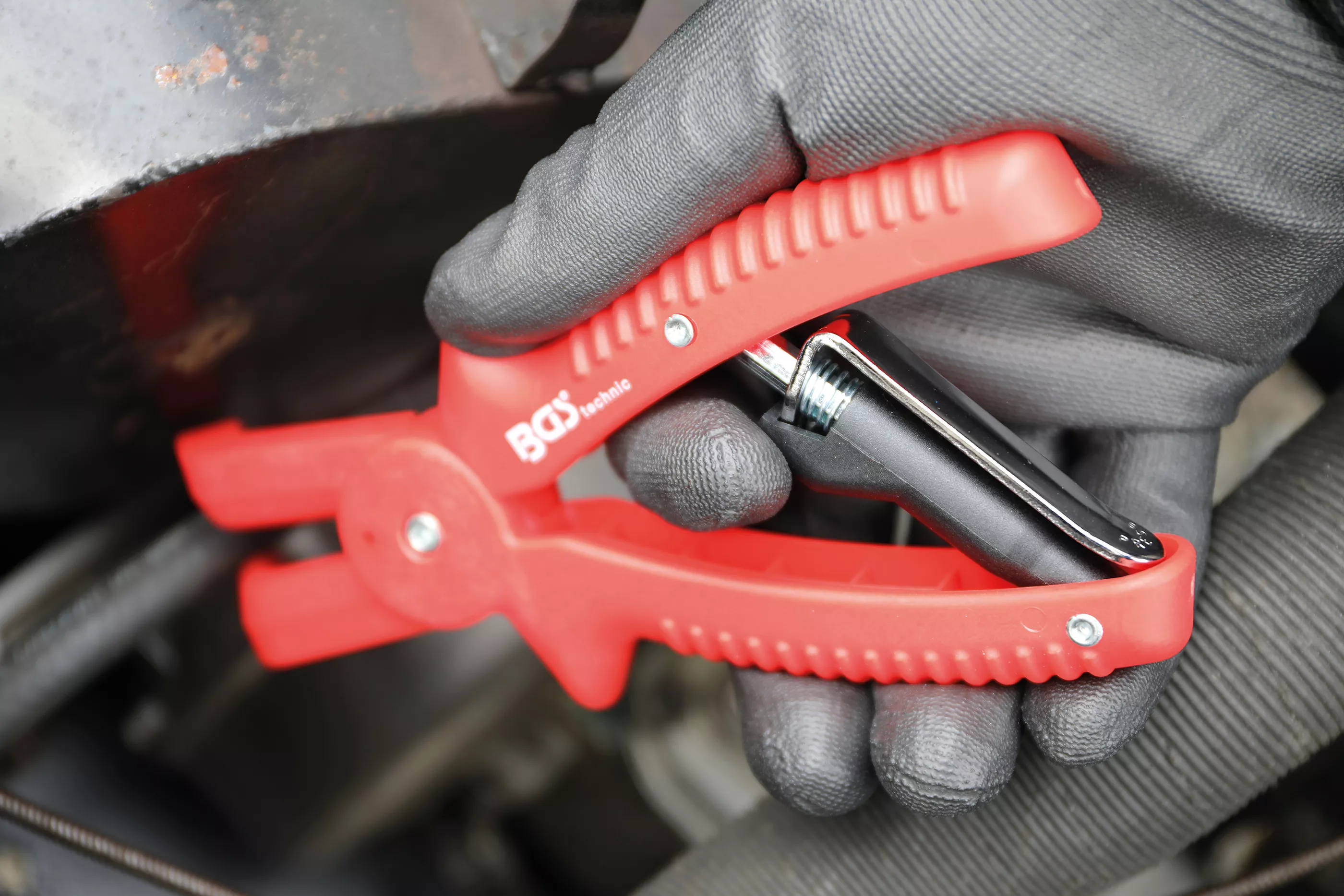 Cleste deblocare furtun cu opritor | 220 mm [3]