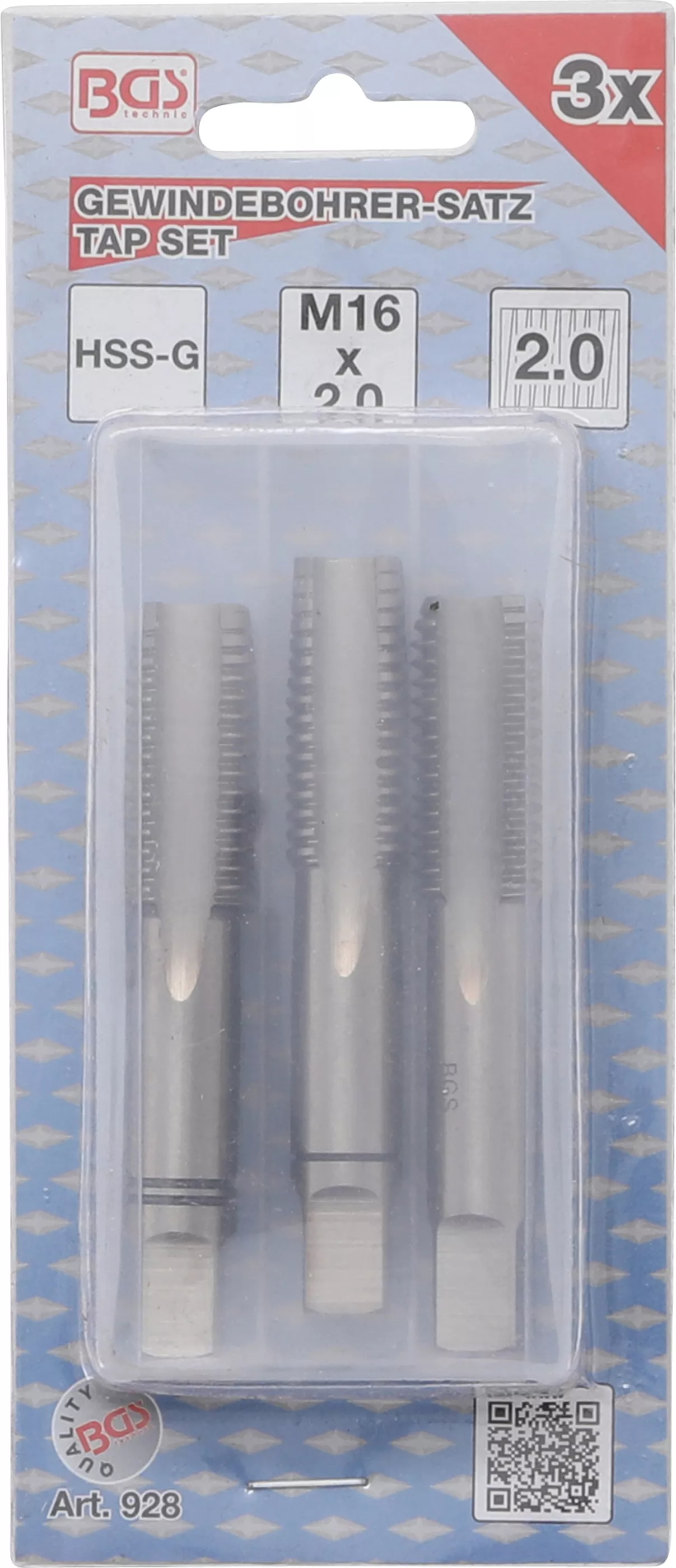 Set tarozi | taiere grosiera, medie si finisare | HSS-G | M16 x 2,0 | 3 piese [4]