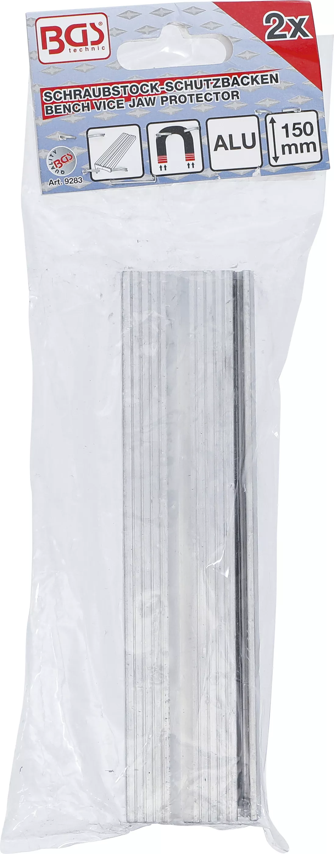 Bacuri protectie menghina | Aluminiu | Latime 150 mm | 2 piese [3]