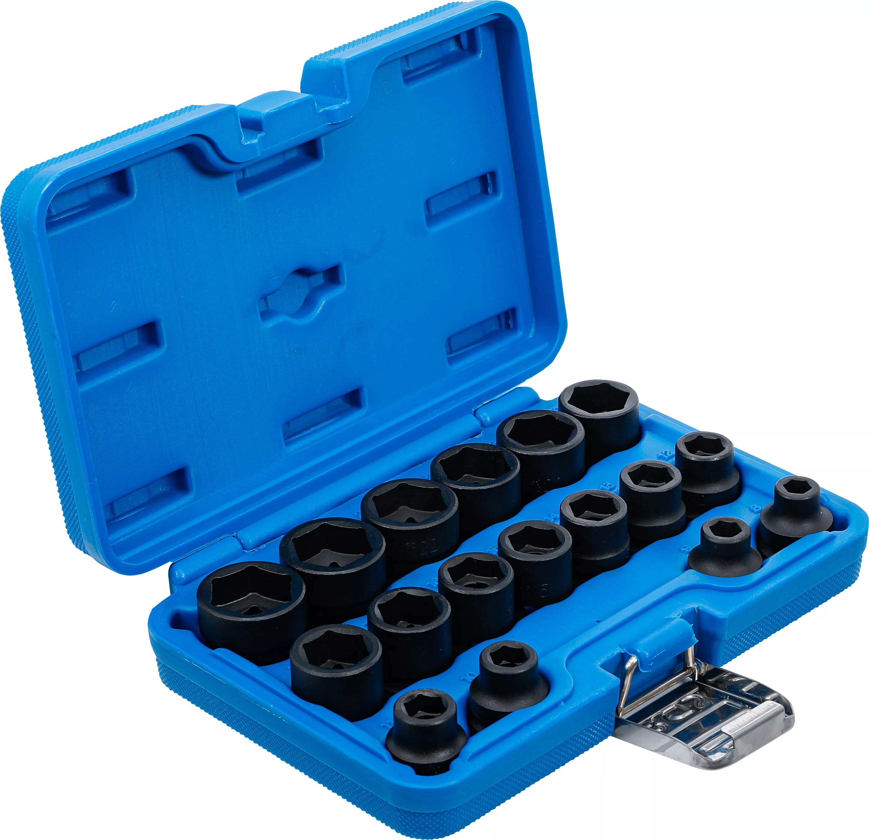 Set chei tubulare de impact 6 colturi, extra plate | 12,5 mm (1/2") | 8 - 24 mm | 17 piese [2]