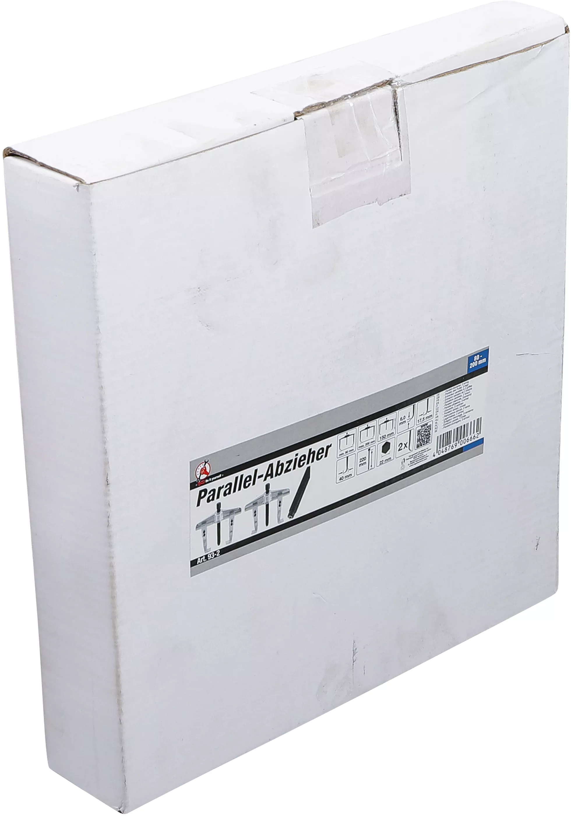 Extractor paralel, 2 brate | 80 - 200 mm [4]