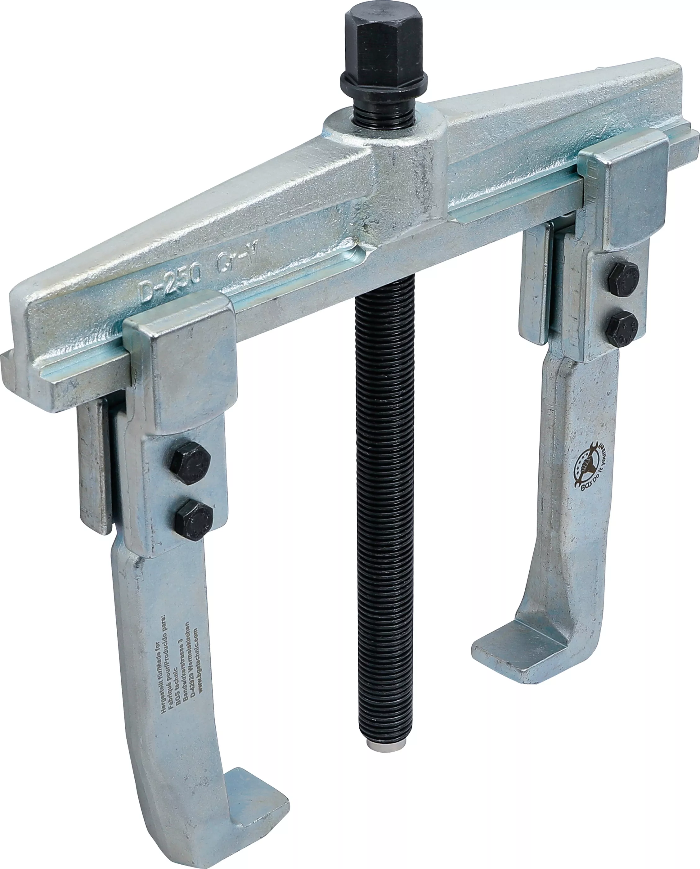 Extractor paralel, 2 brate | 100 - 250 mm [1]