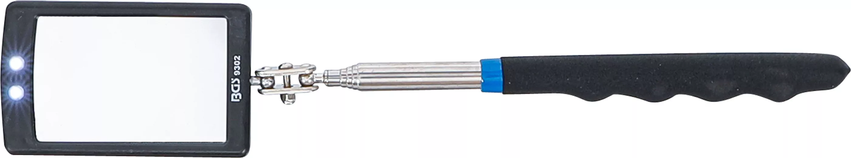Oglinda telescopica de inspectie cu LED | 285 - 870 mm [4]