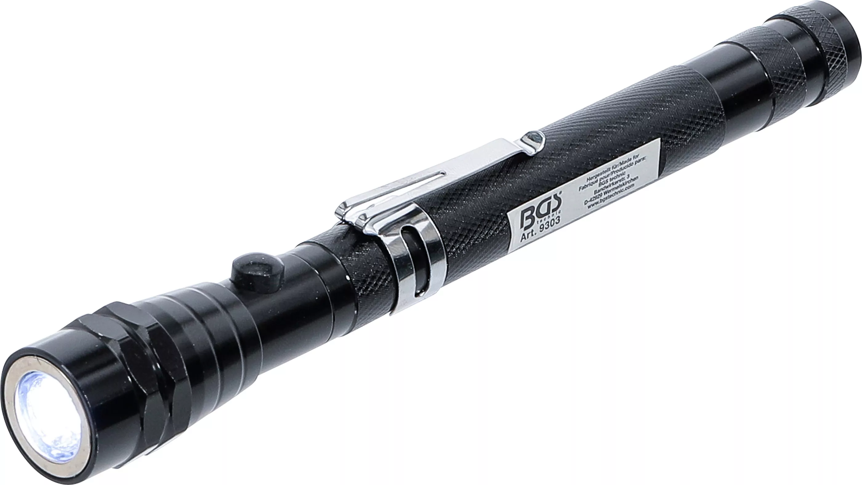 Lanterna LED extensibila si dispozitiv magnetic de ridicat | "2-IN-1" [2]