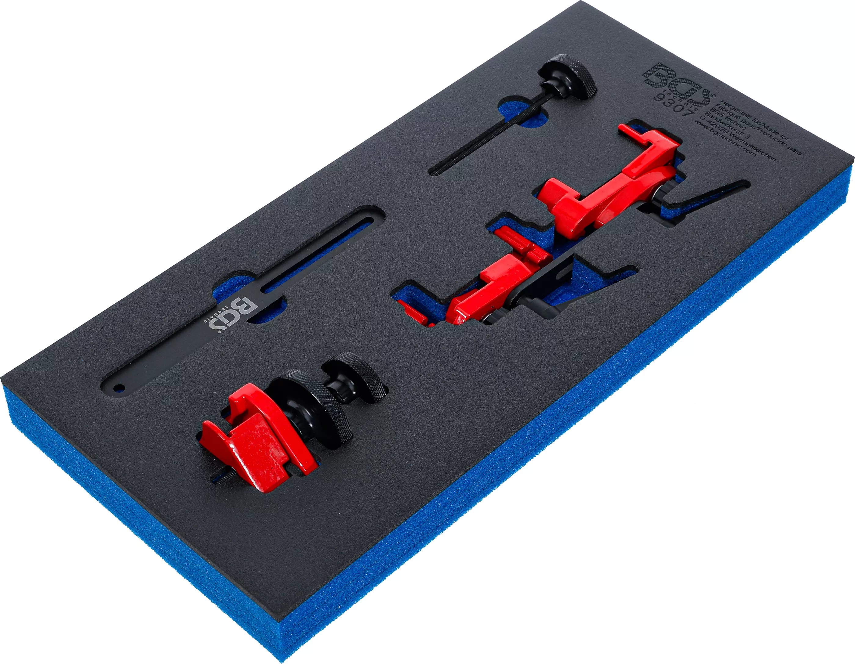 Suport organizator pentru carucior 1/3: Set dispozitive blocare roata arbore cu came | universal [2]