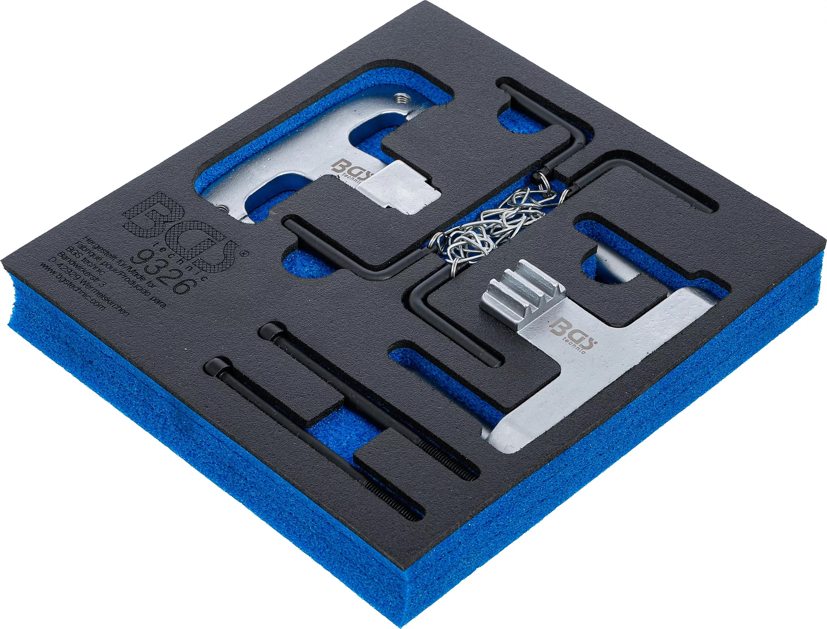 Suport organizator pentru carucior 1/6: Set dispozitive reglare motor | pentru Mercedes-Benz / Chrysler [2]
