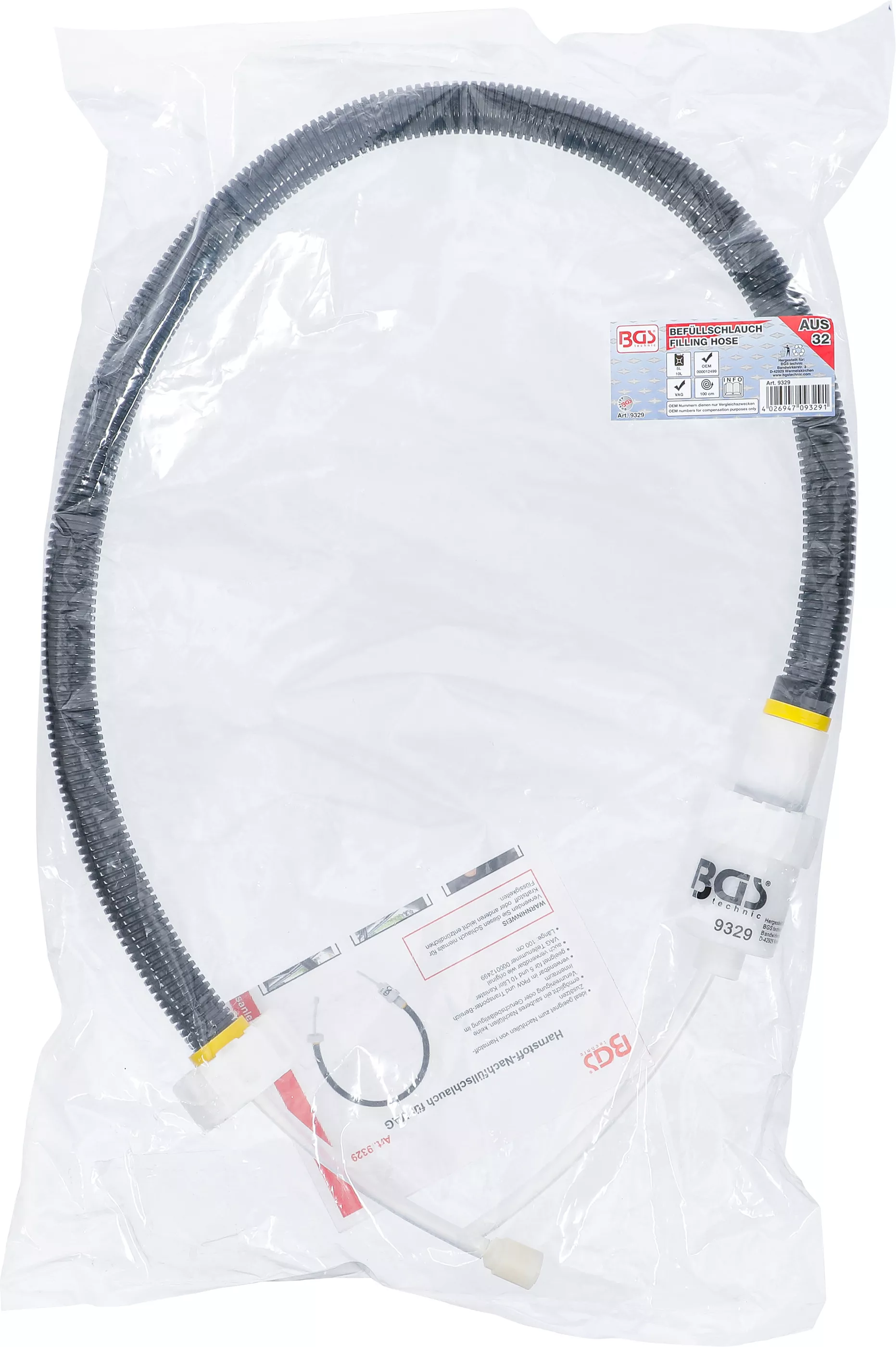 Furtun umplere pentru AdBlue / uree (AUS32) | 1 m [4]
