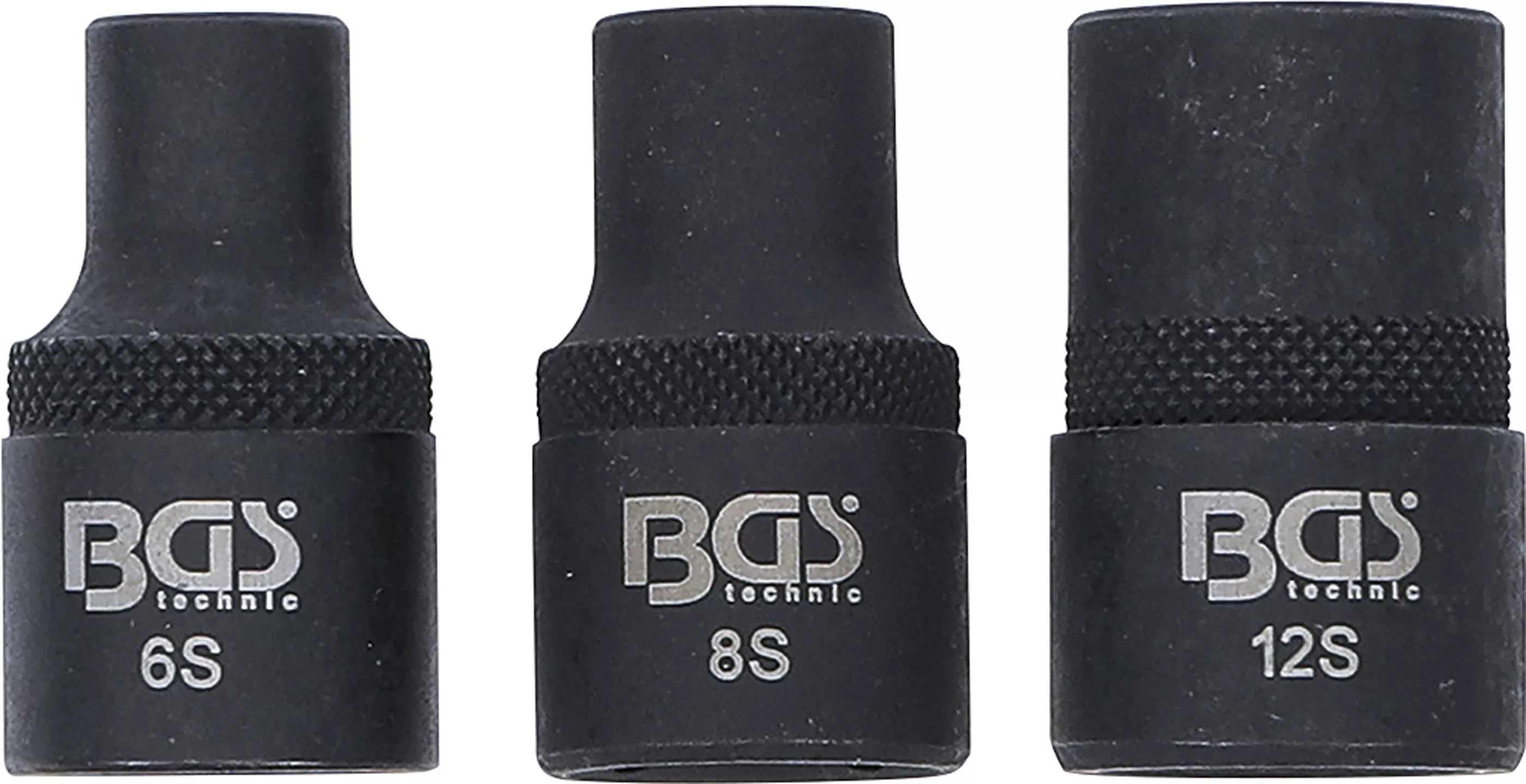 Set chei tubulare | Profil pana (pentru RIBE) M6S, M8S, M12S | 3 piese [3]