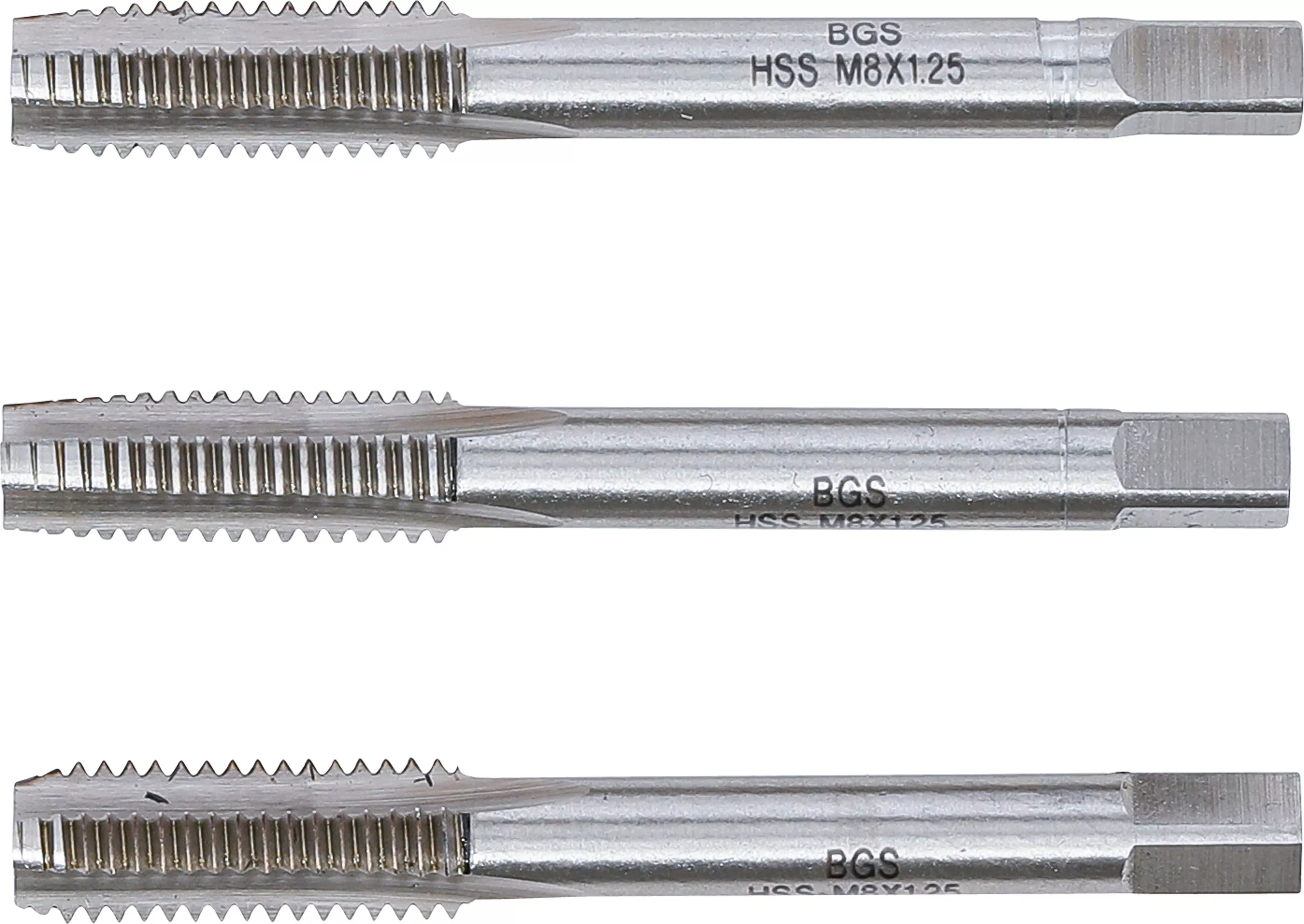 Set tarozi | taiere grosiera, medie si finisare | HSS-G | M8 x 1,25 | 3 piese [3]
