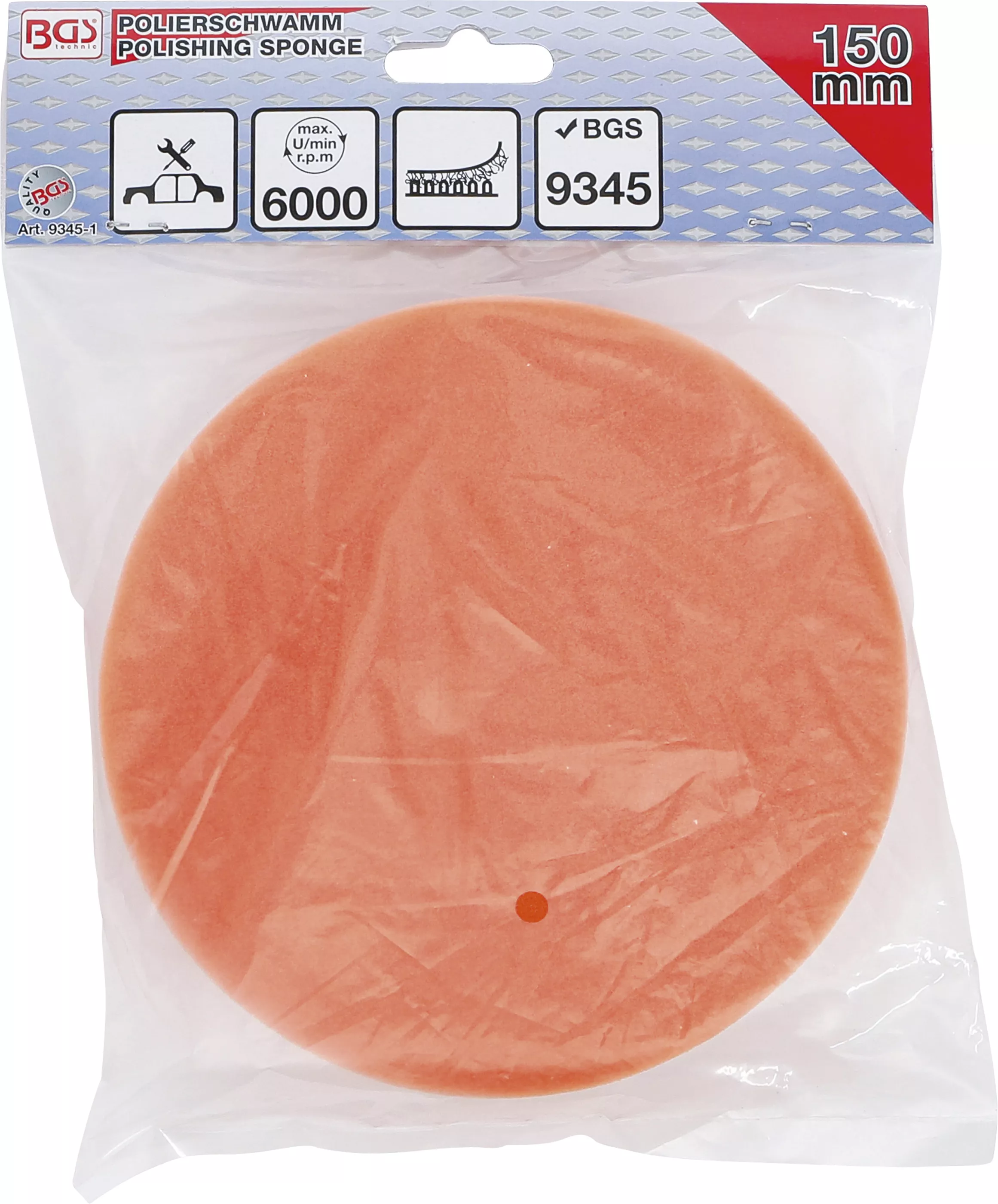 Burete de lustruit | o 150 mm | pentru BGS 9345 [3]