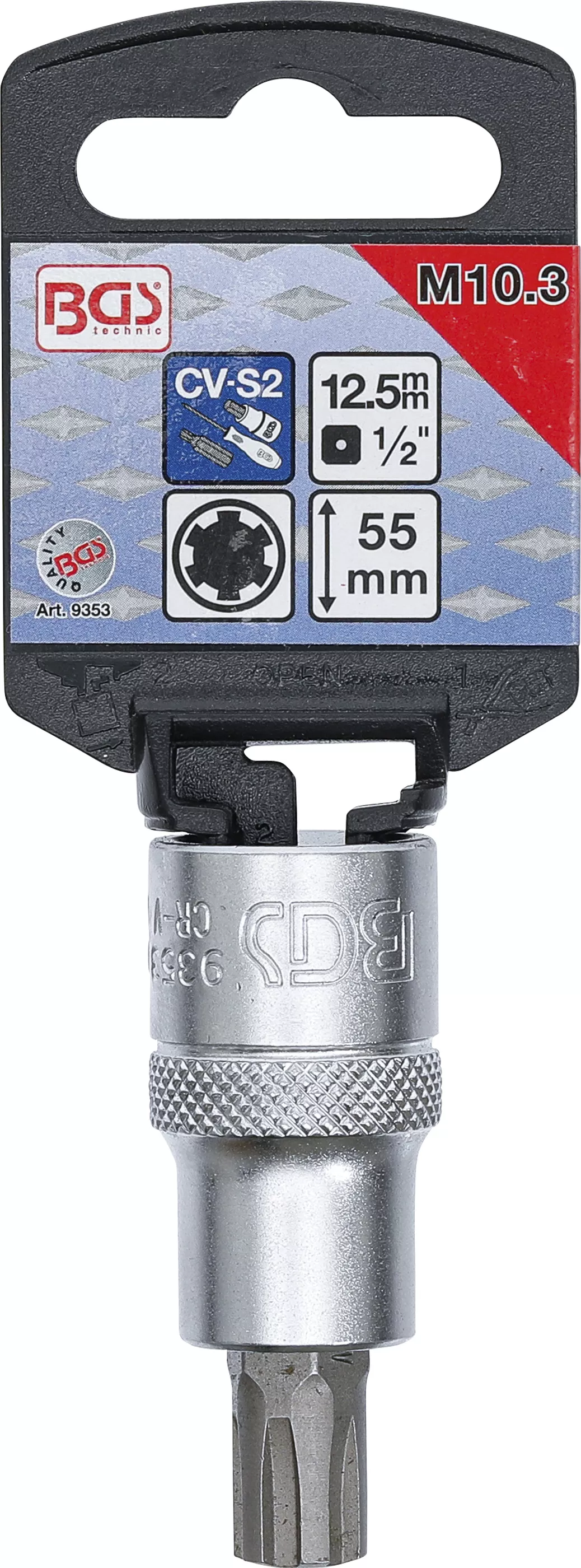 Bit | 12,5 mm (1/2") | Profil pana (pentru Ribe) M10,3 [2]