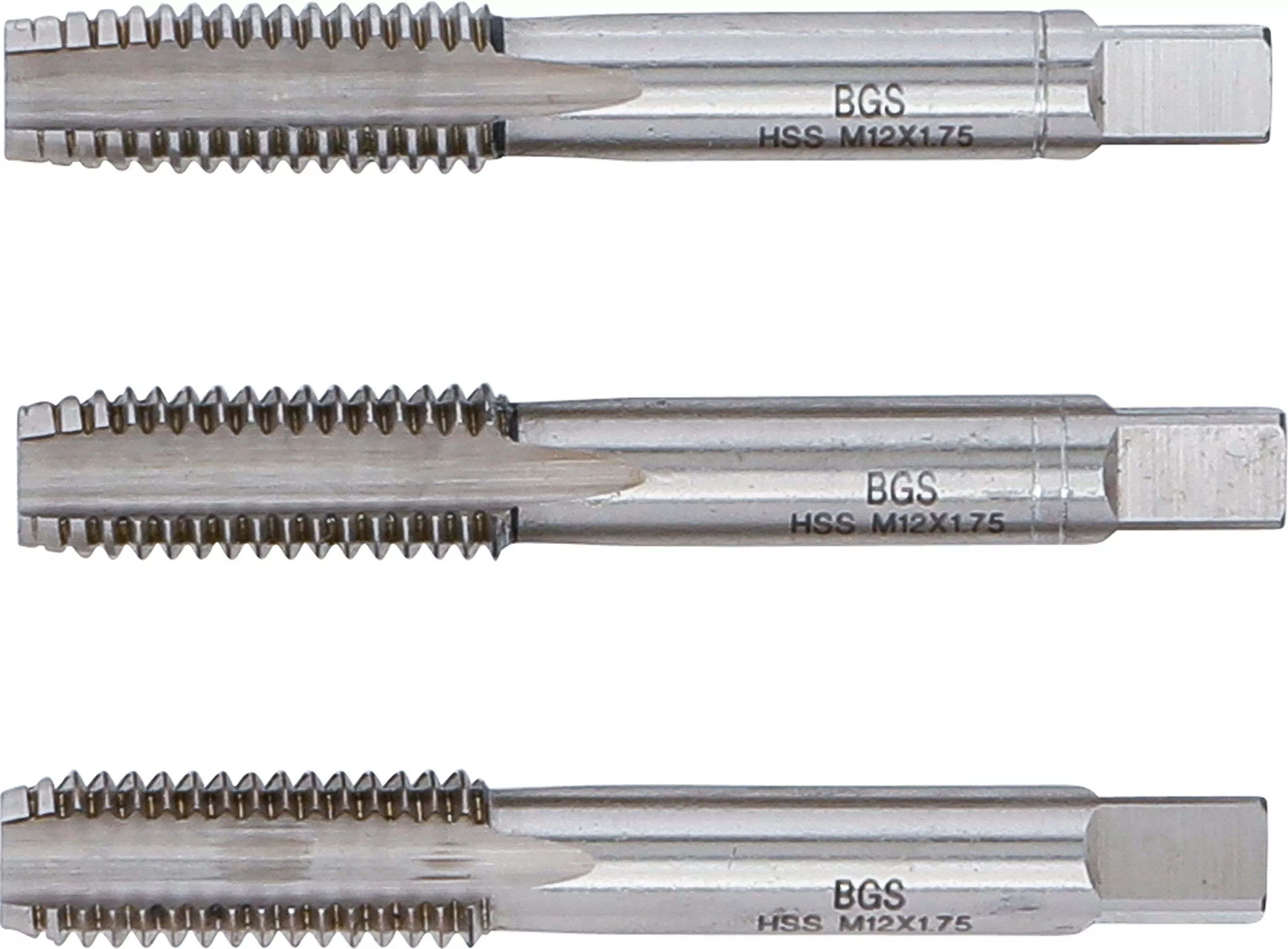 Set tarozi | taiere grosiera, medie si finisare | HSS-G | M12 x 1,75 | 3 piese [3]
