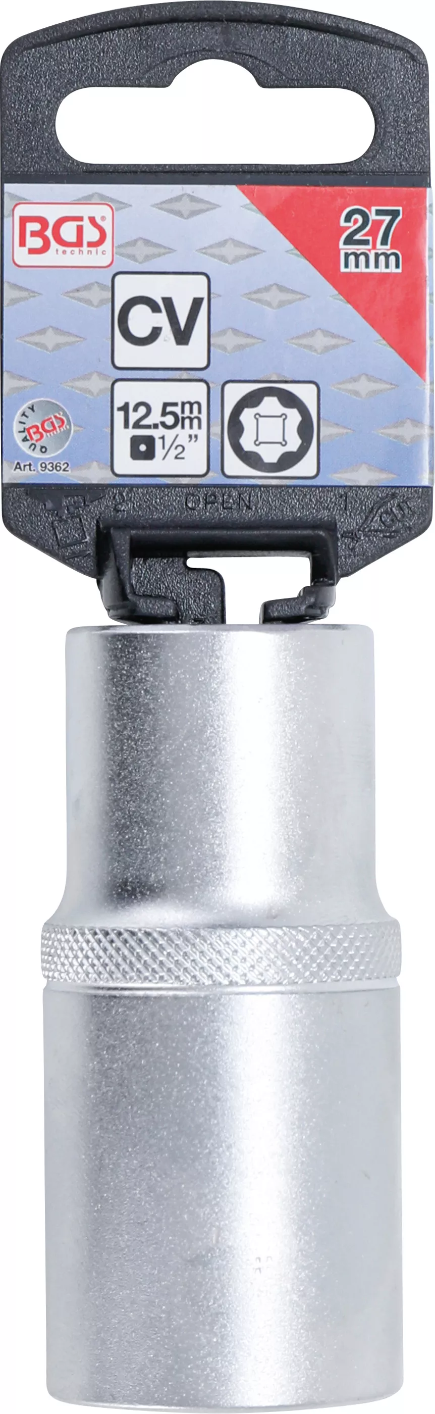 Cheie tubulara Super Lock, lunga | 12,5 mm (1/2") | 27 mm [2]