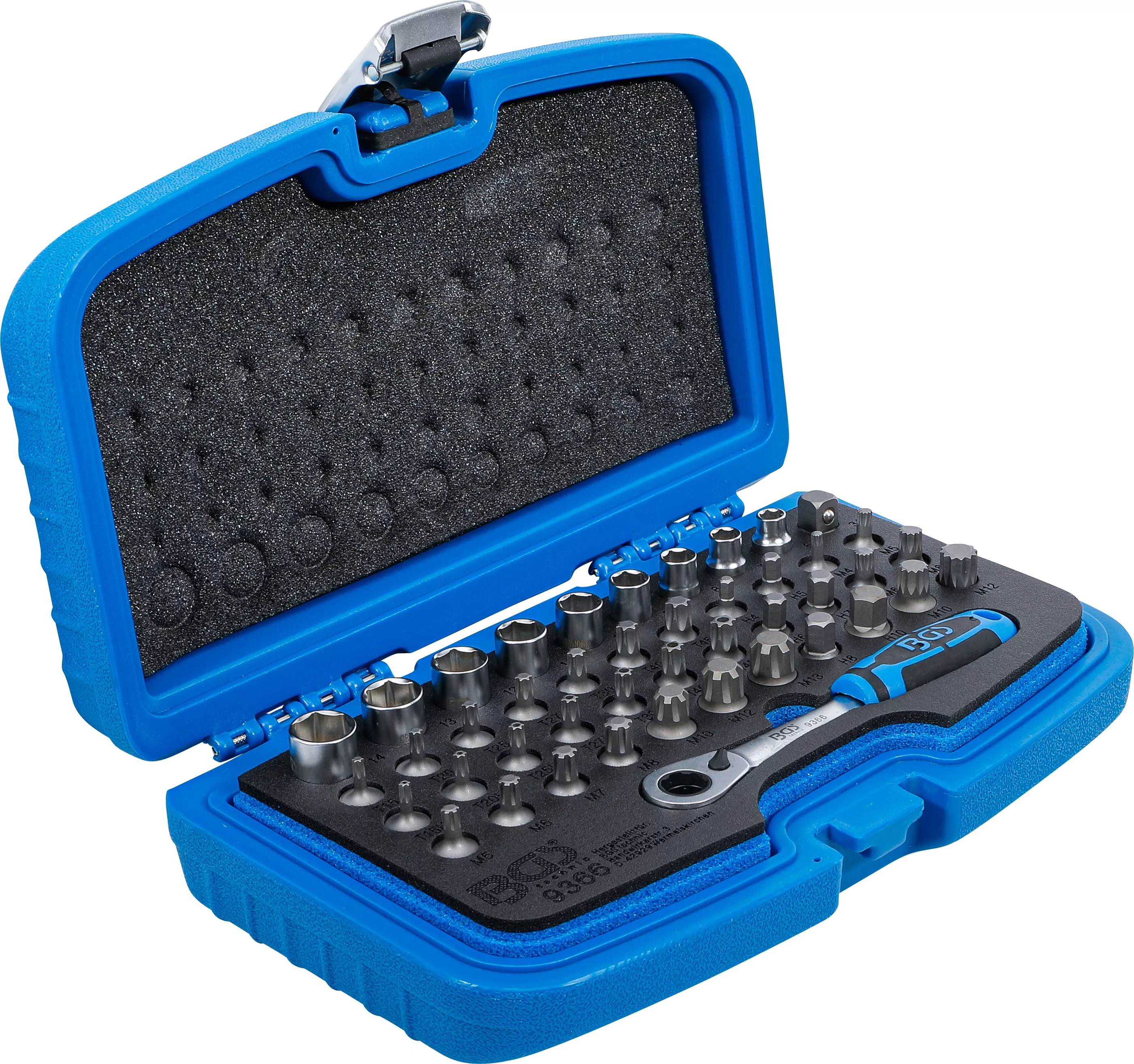 Set biti presare si chei tubulare | 44 piese [3]