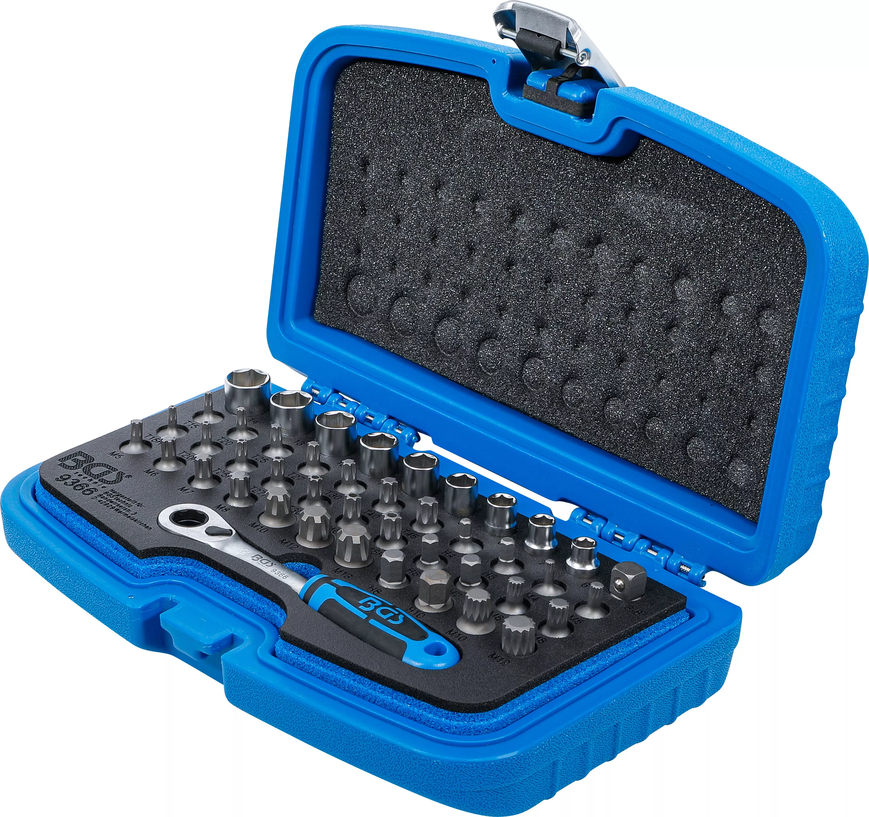 Set biti presare si chei tubulare | 44 piese [4]