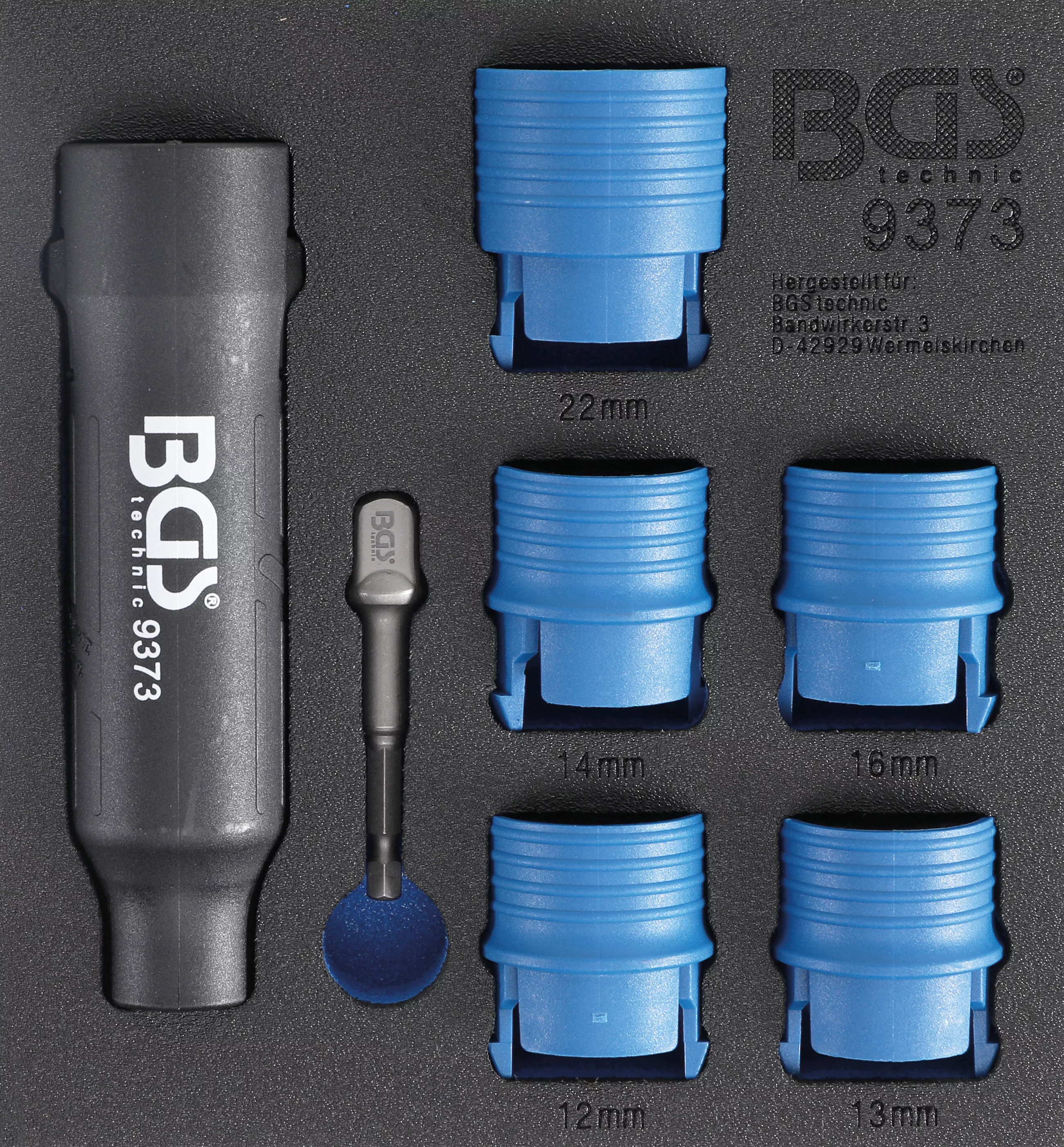 Suport organizator pentru carucior 1/6: Set perii curatare pentru prezoane si bolturi piulite roti [1]