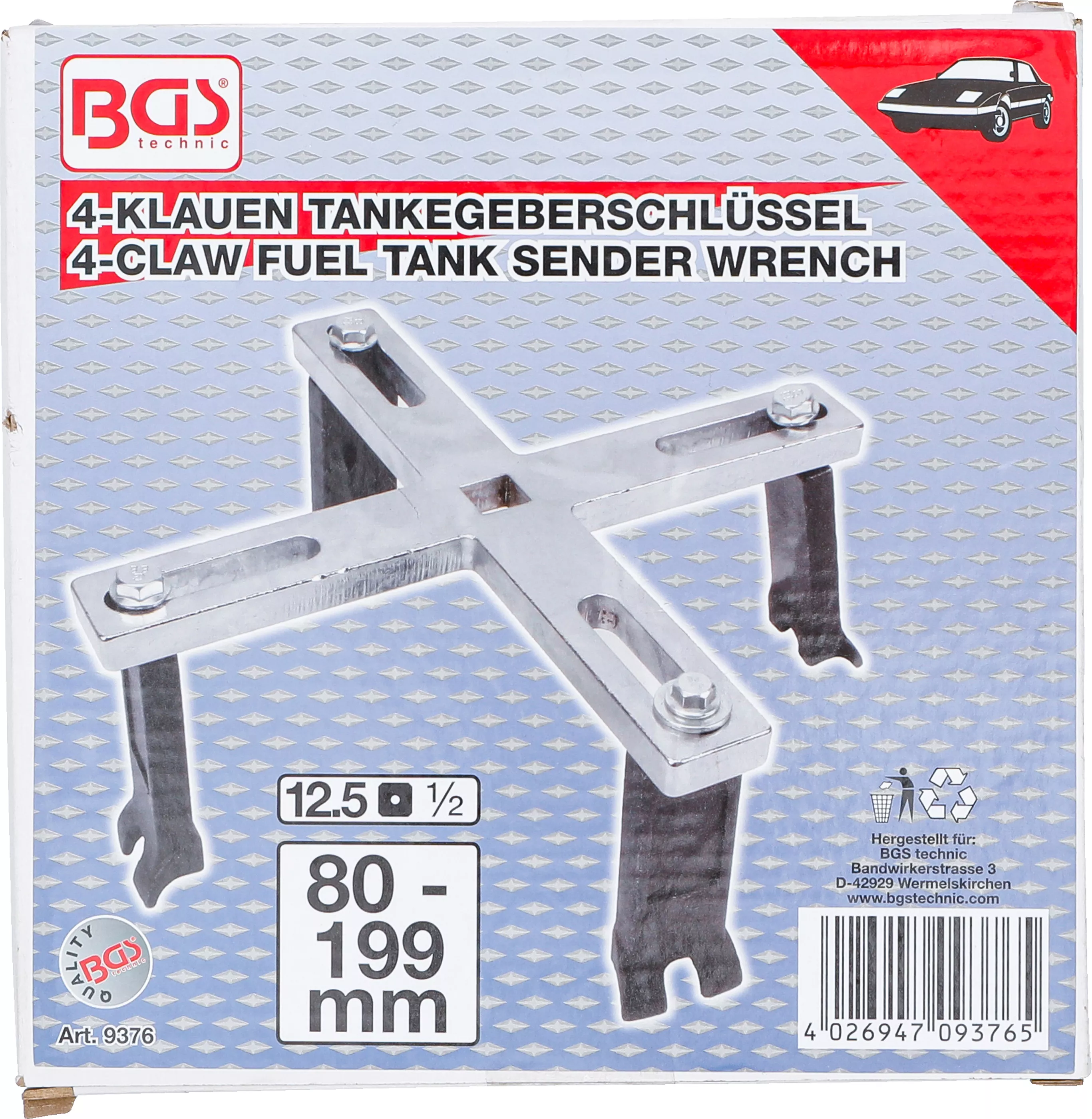 Cheie traductor rezervor, reglabila | 12,5 mm (1/2") [4]