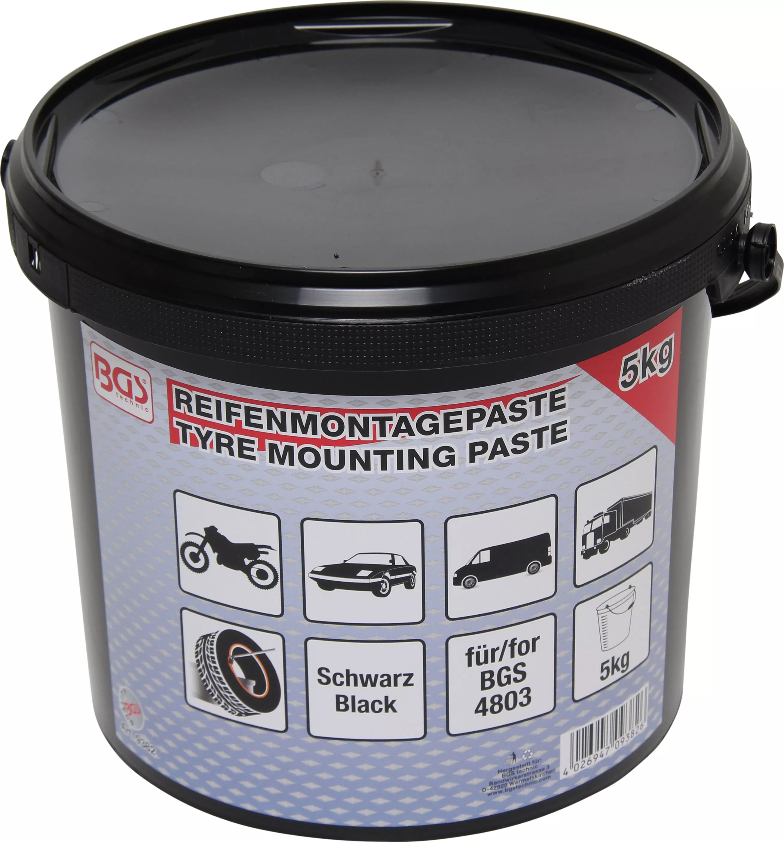 Pasta montaj pneuri | neagra | 5 kg [1]