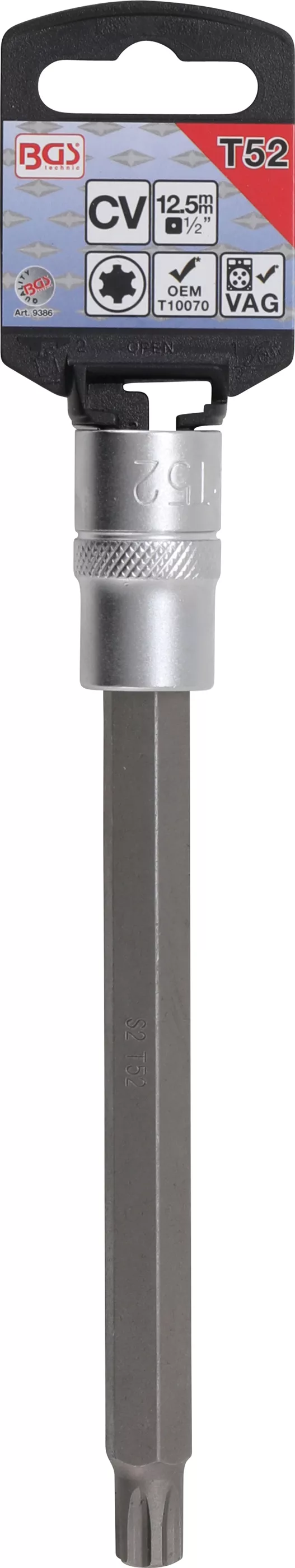 Bit | Lungime 168 mm | 12,5 mm (1/2") | pentru VAG suruburi cap cilindric Polydrive [2]