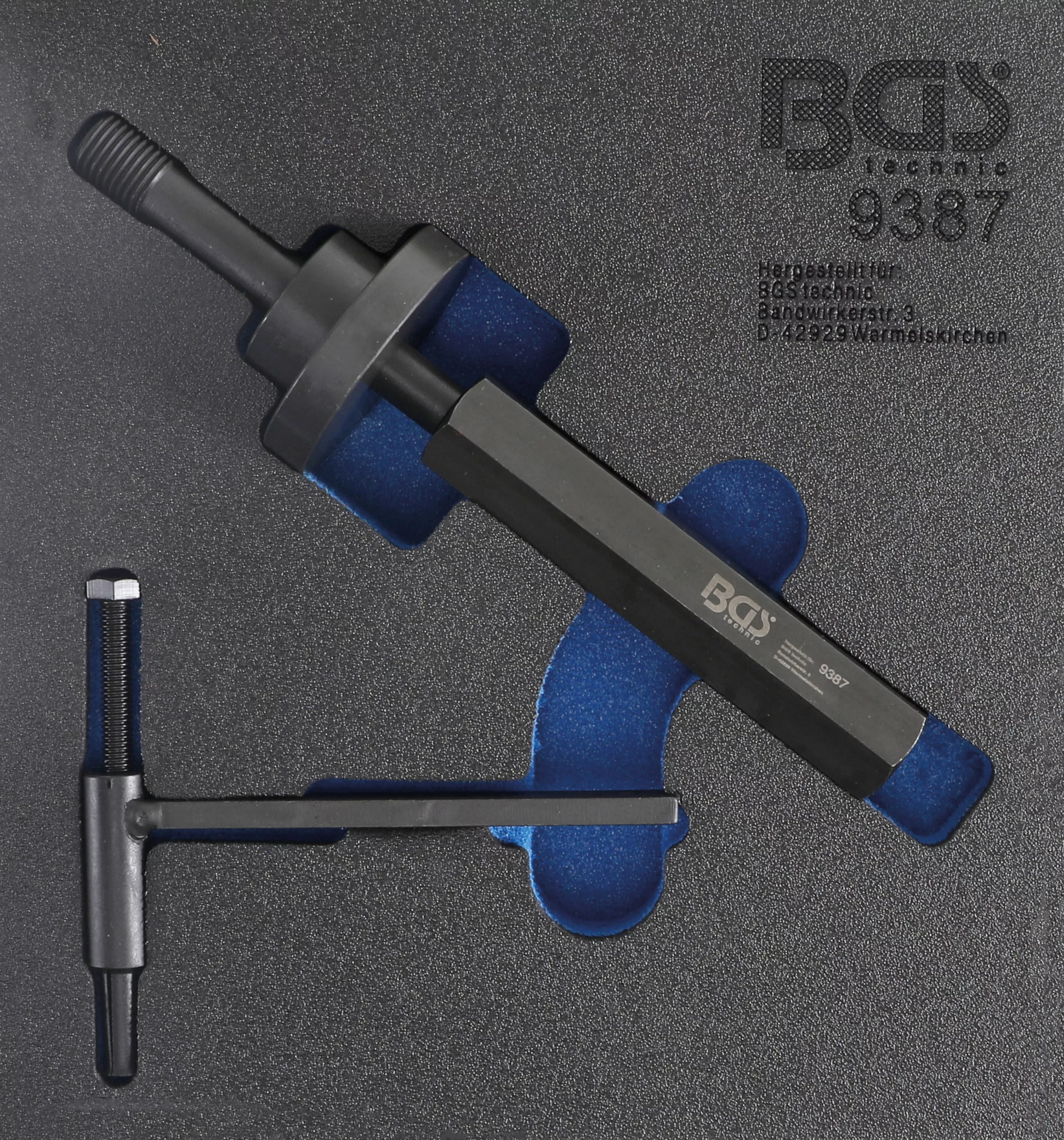 Suport organizator pentru carucior 1/6: Set dispozitive aliniere capac carcasa distributie si demontare roata pompa- | pentru Ford 1.8 TDDi / TDCi [1]