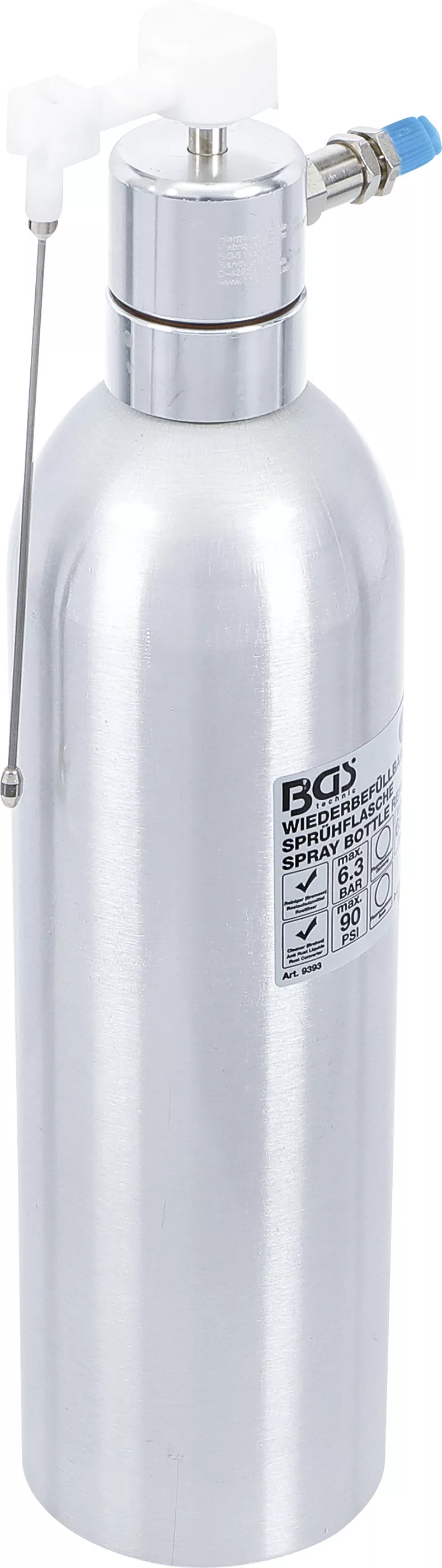 Butelie pulverizare cu aer comprimat | executie din aluminiu | 650 ml [1]