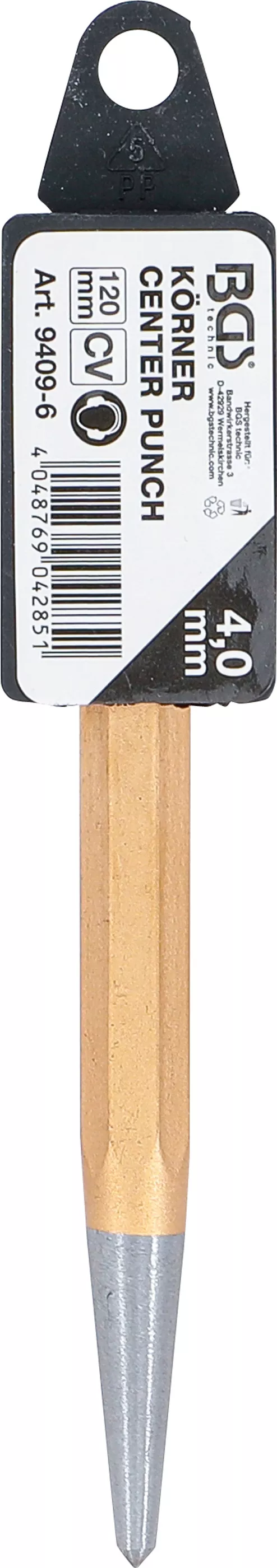 Punctator | DIN 7250 | 4 x 10 x 120 mm [4]