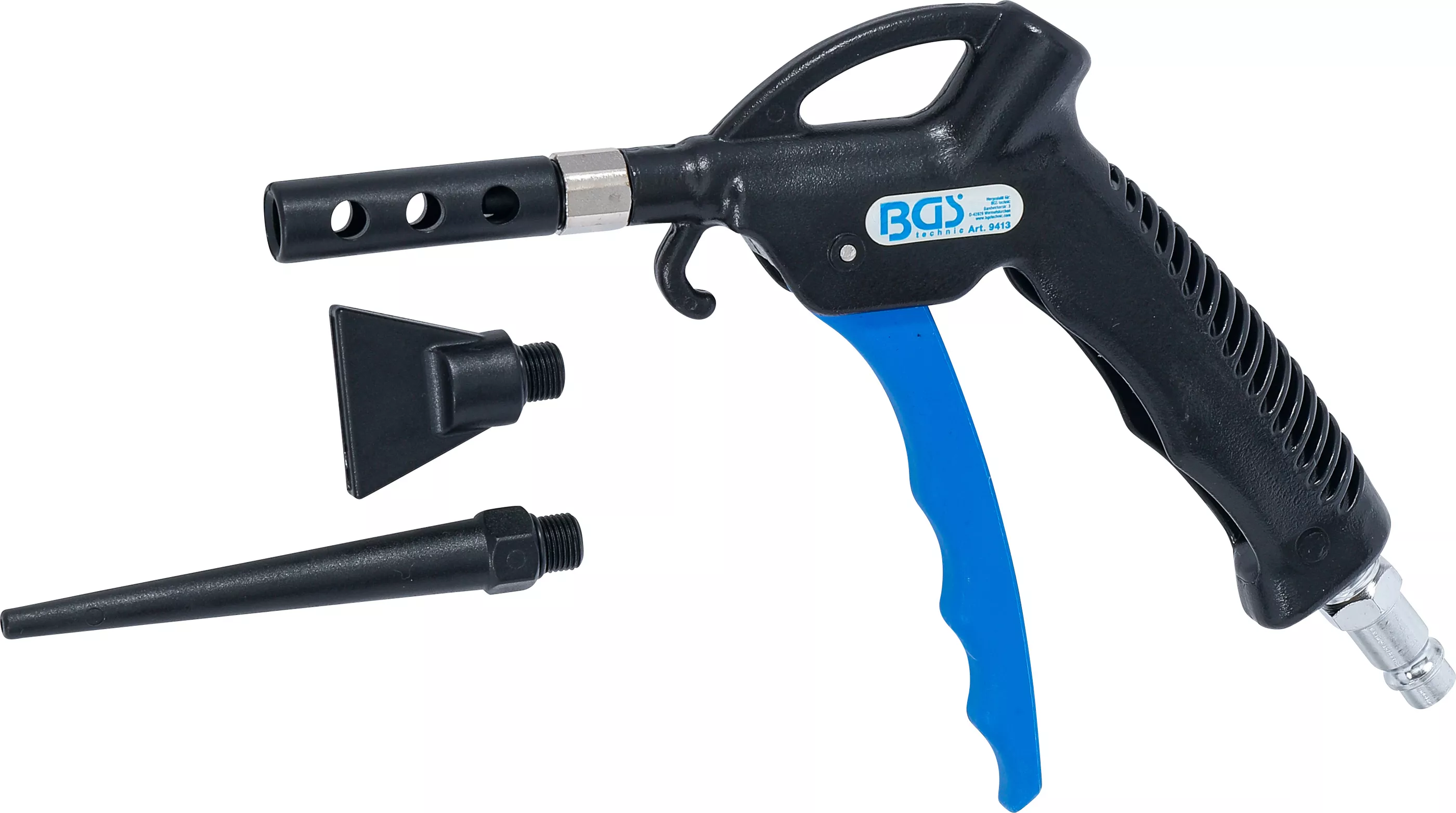 Pistol de suflat cu aer comprimat | cu 3 adaptoare [1]