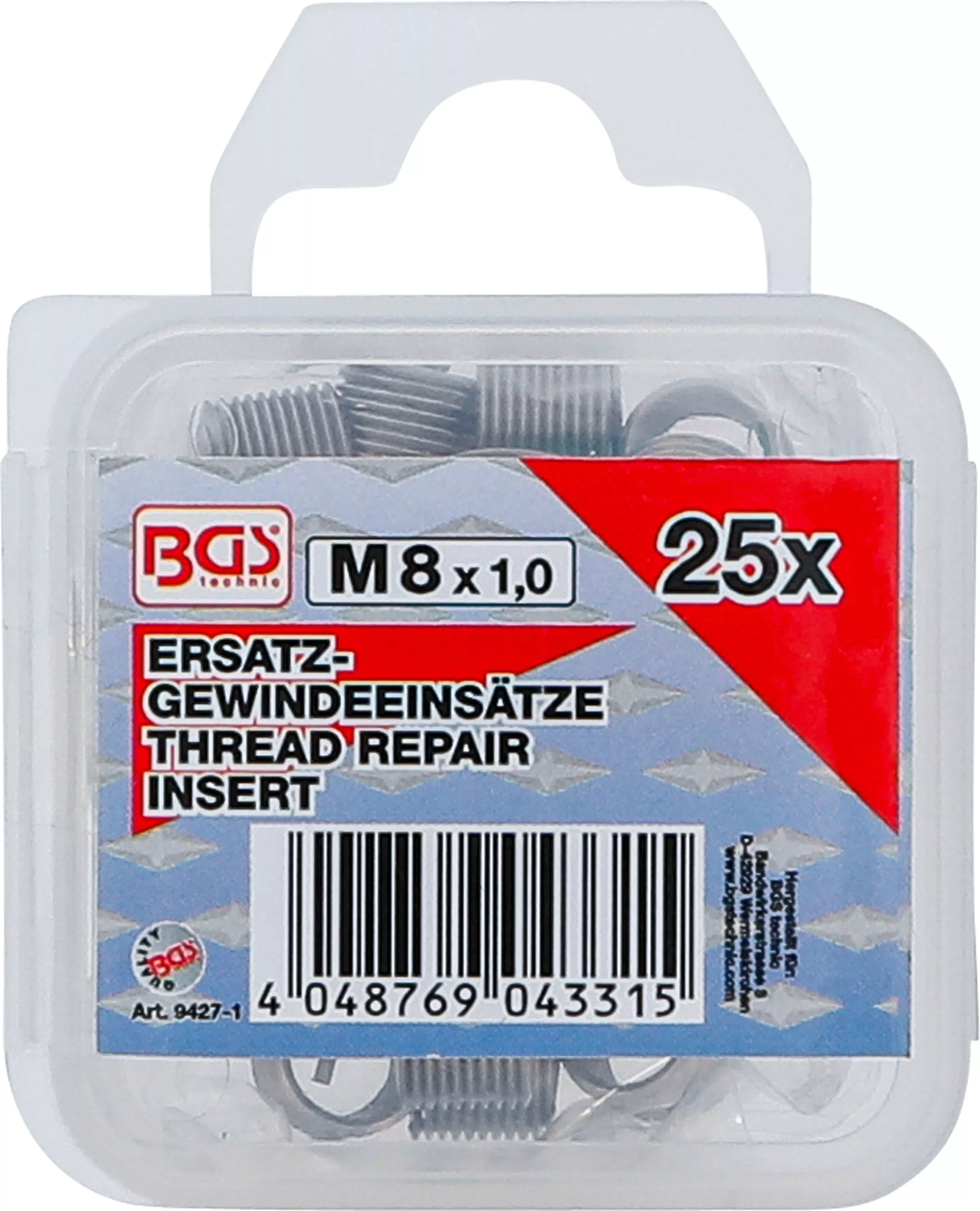 Adaptoare filetate de schimb | M8 x 1,0 | 25 piese [3]