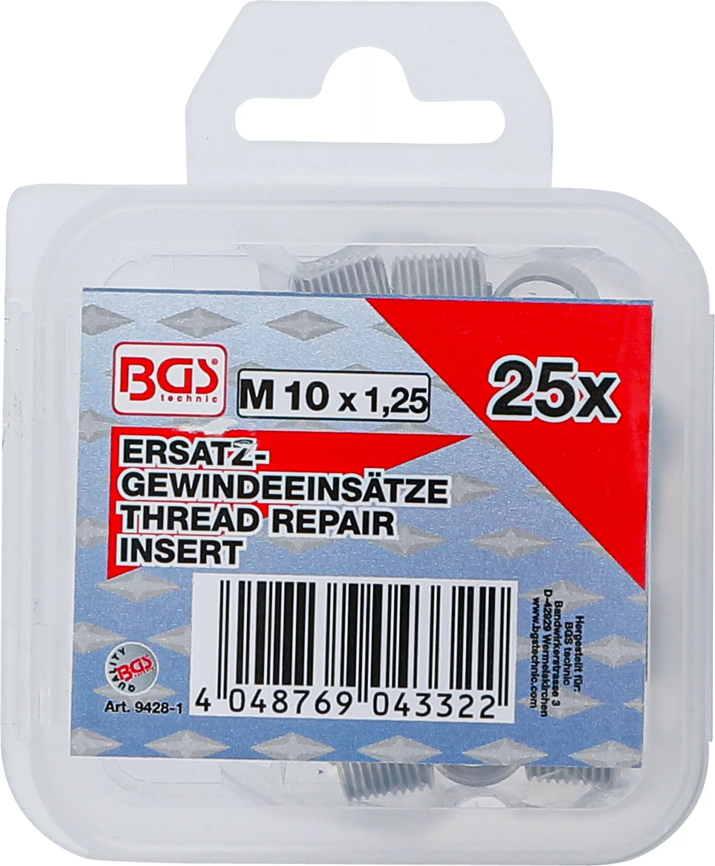 Adaptoare filetate de schimb | M10 x 1,25 | 25 piese [3]