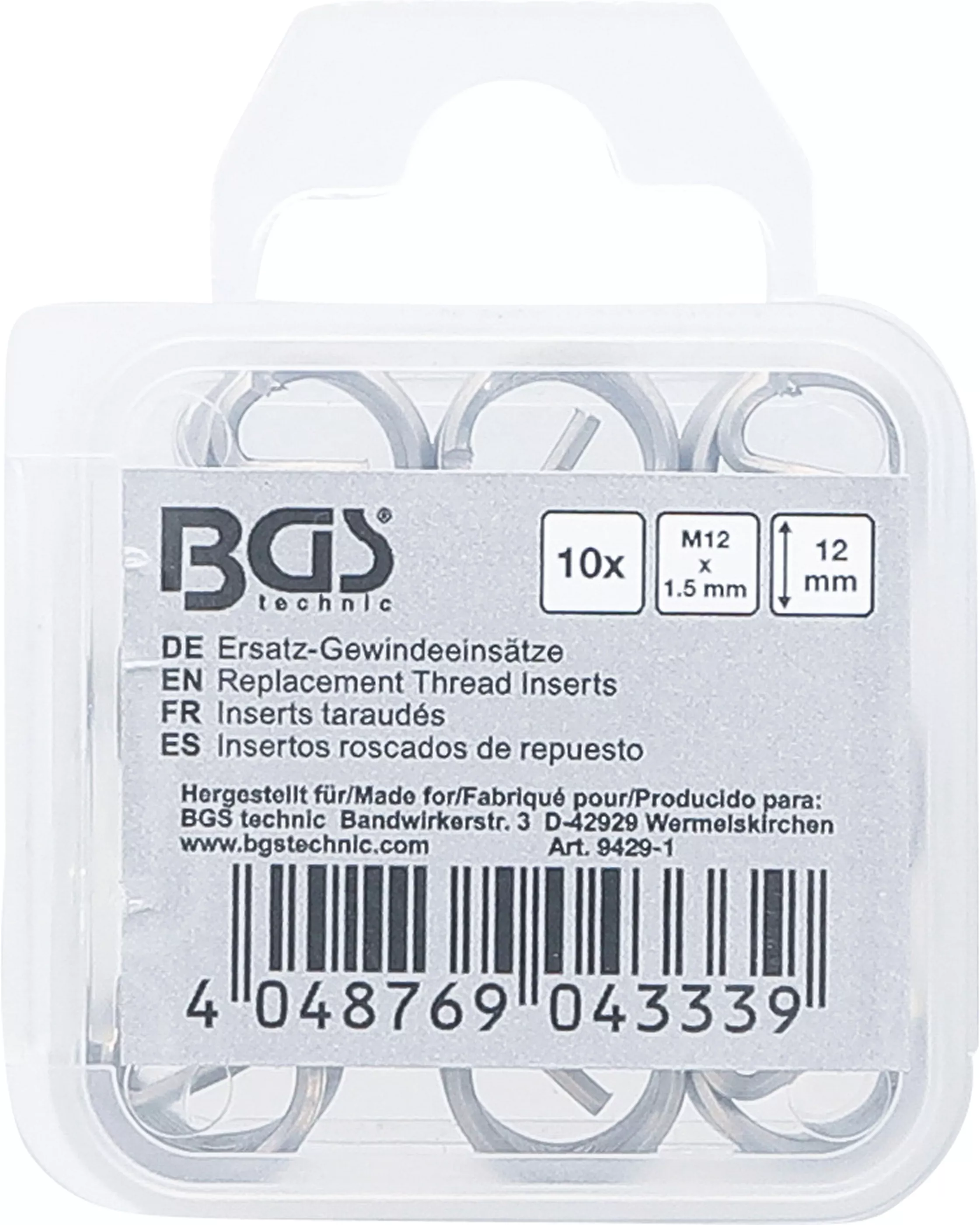 Adaptoare filetate de schimb | M12 x 1,5 mm | 10 piese [3]