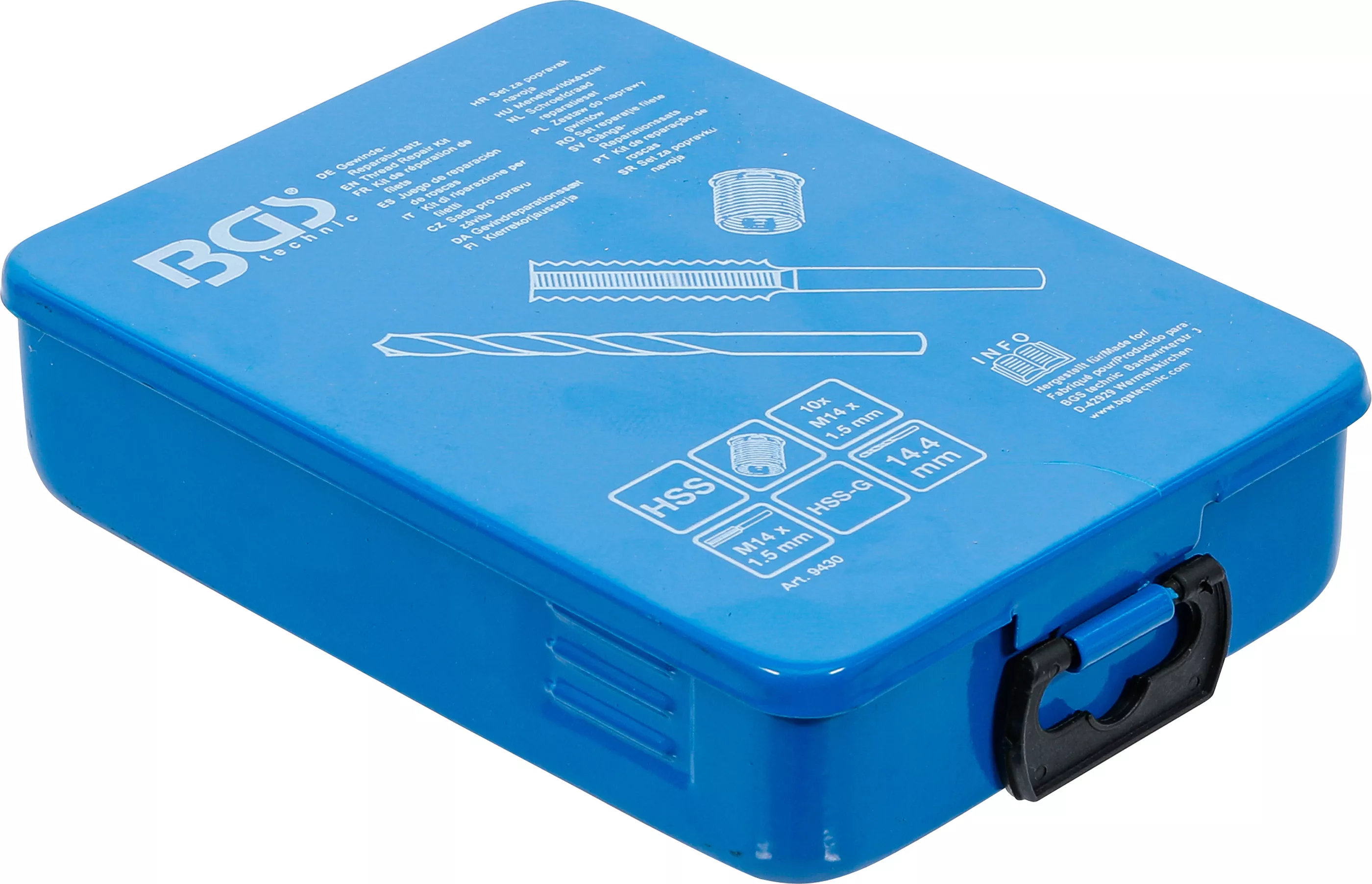 Set reparatie filete | M14 x 1,5 mm | 14 piese [5]