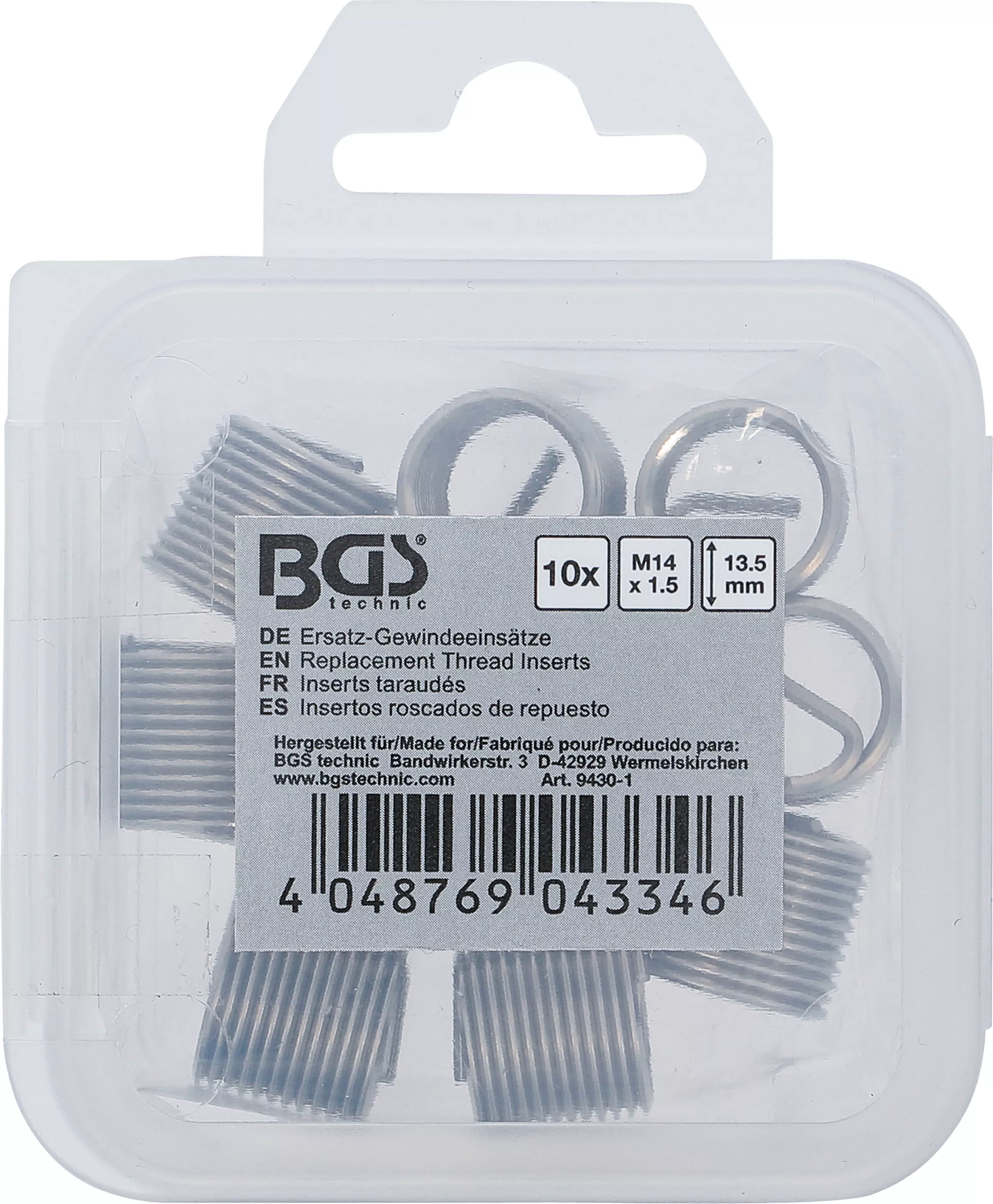Adaptoare filetate de schimb | M14 x 1,5 mm | 10 piese [3]