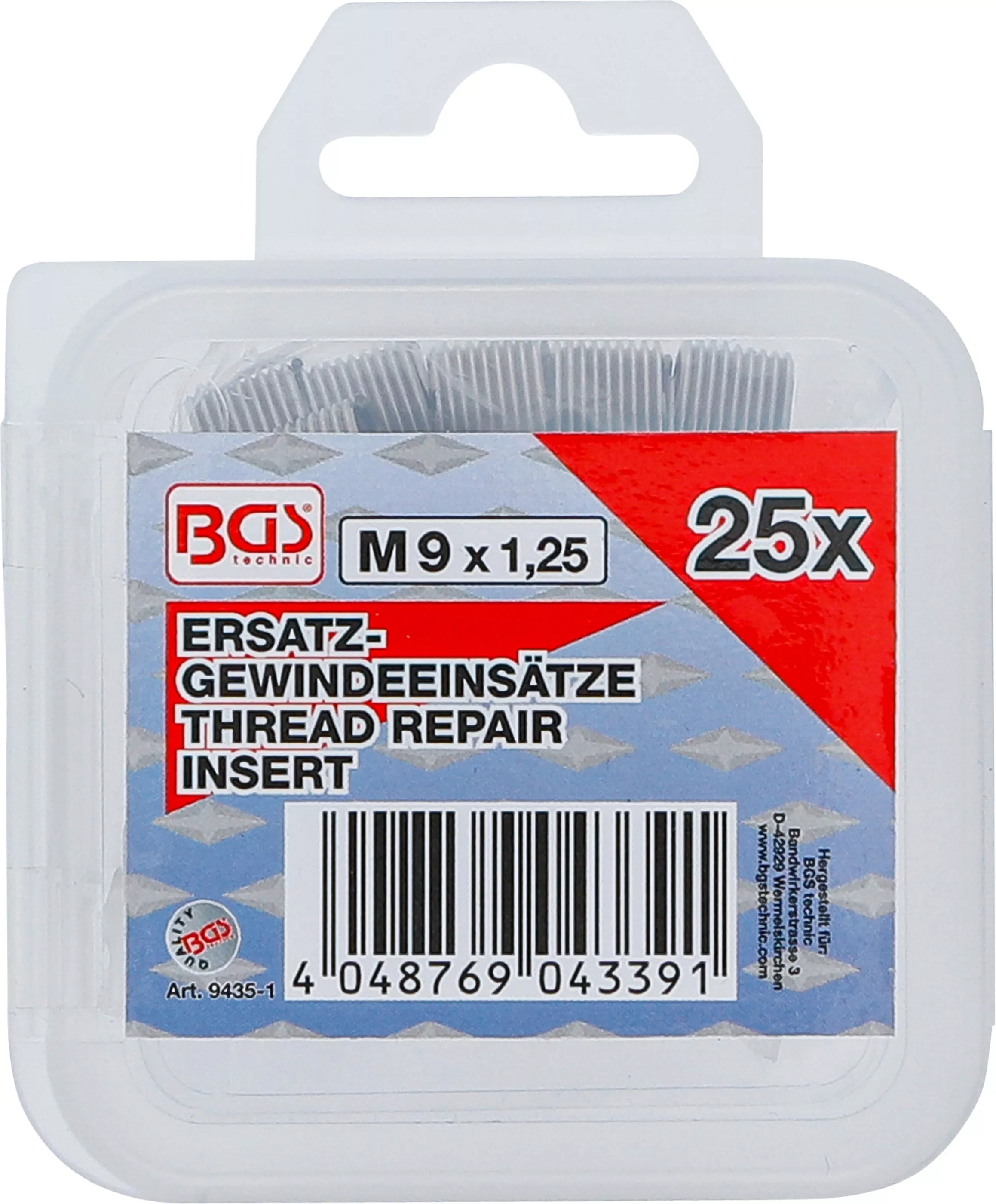 Adaptoare filetate de schimb | M9 x 1,25 | 25 piese [3]