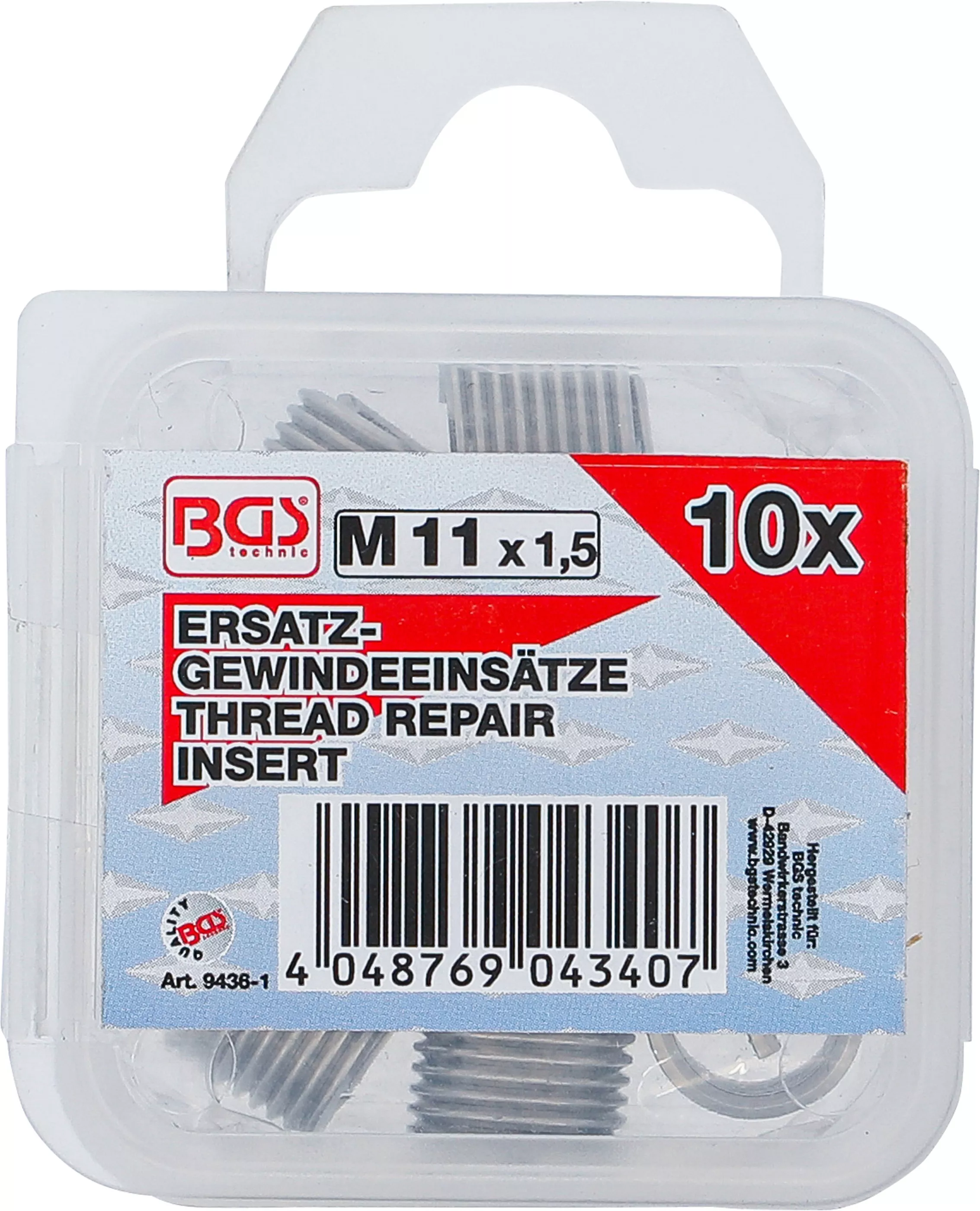 Adaptoare filetate de schimb | M11 x 1,5 mm | 10 piese [3]