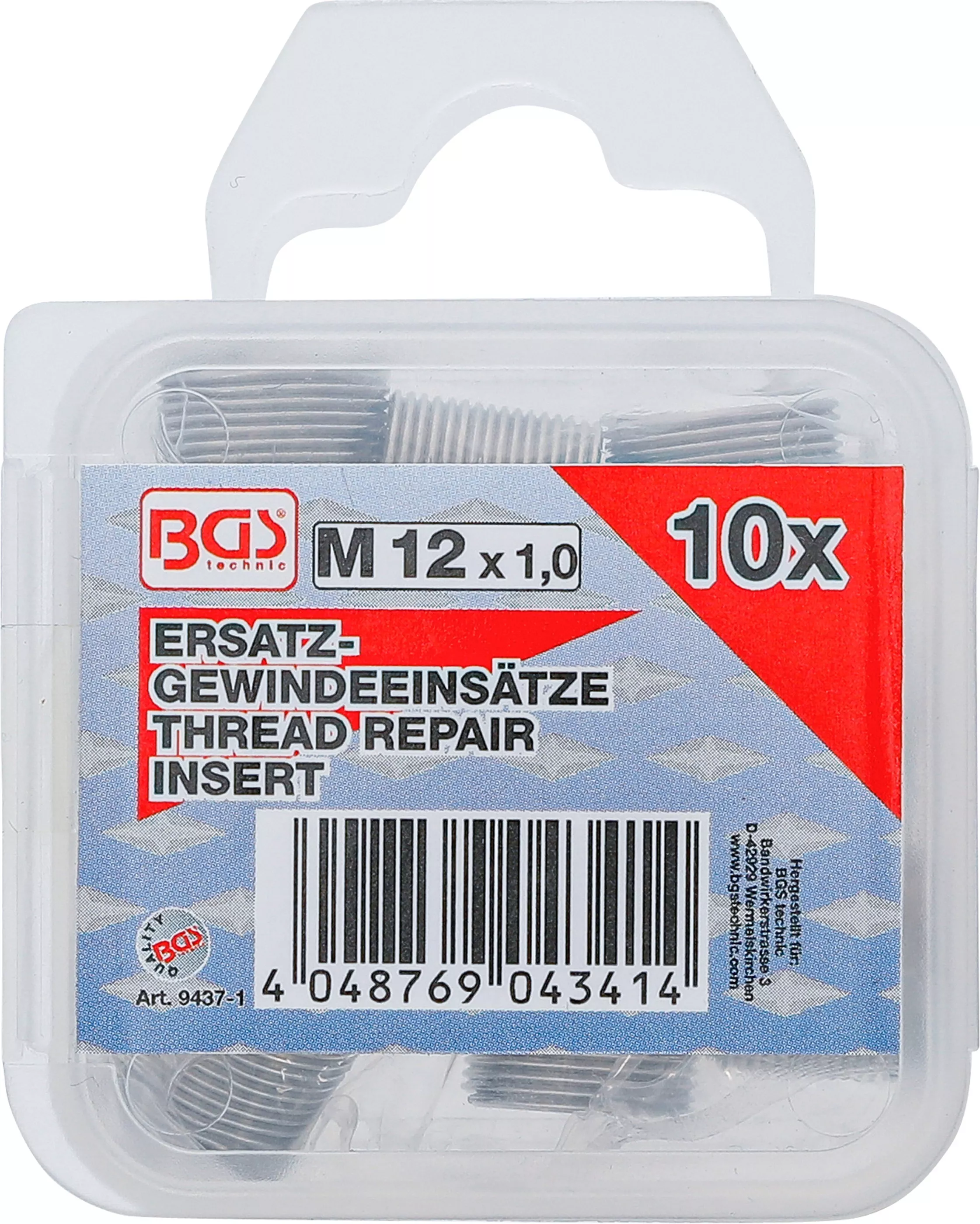 Adaptoare filetate de schimb | M12 x 1,0 mm | 10 piese [3]