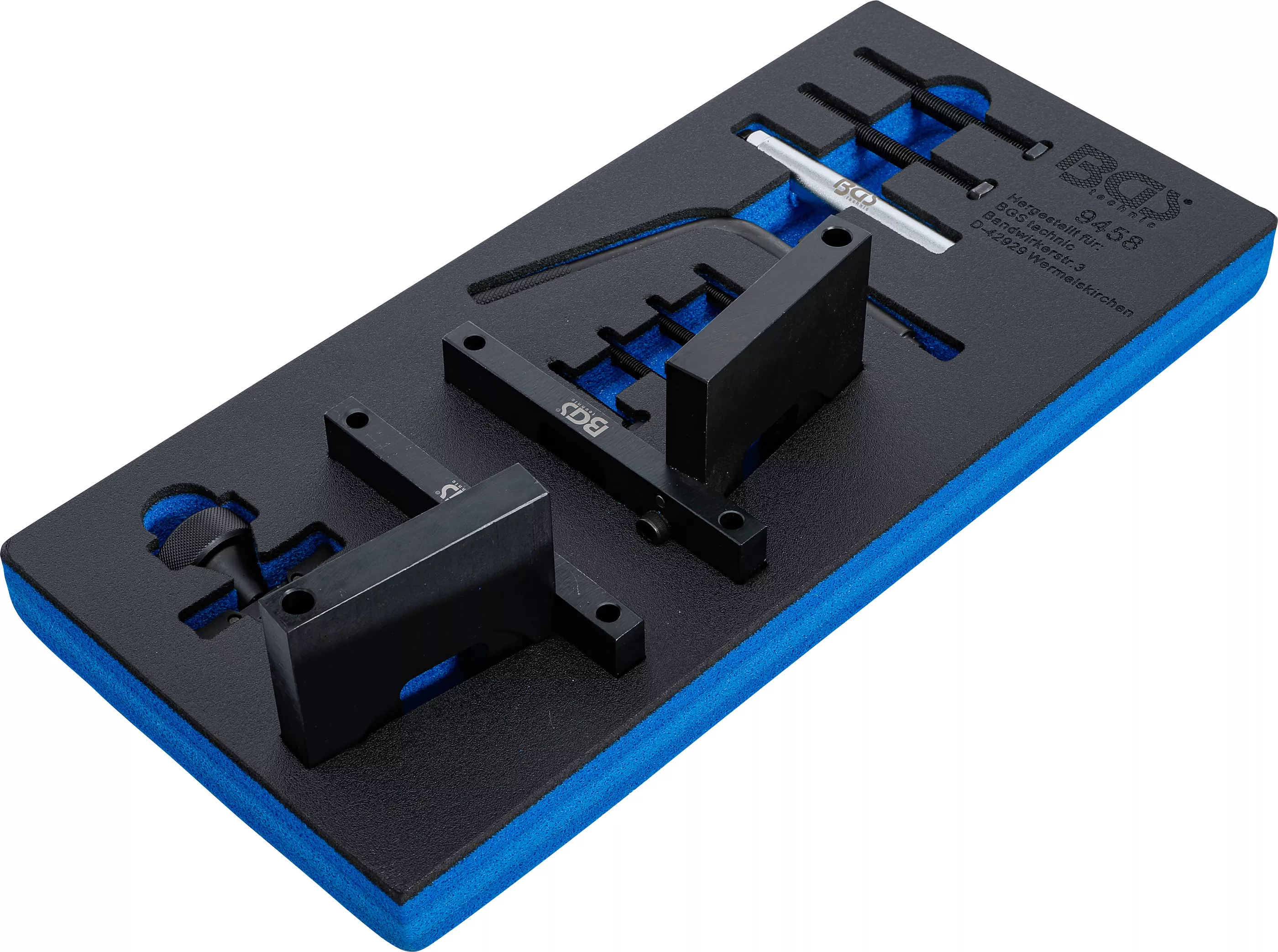 Suport organizator pentru carucior 1/3: Set dispozitive reglare motor | pentru BMW S65 [2]