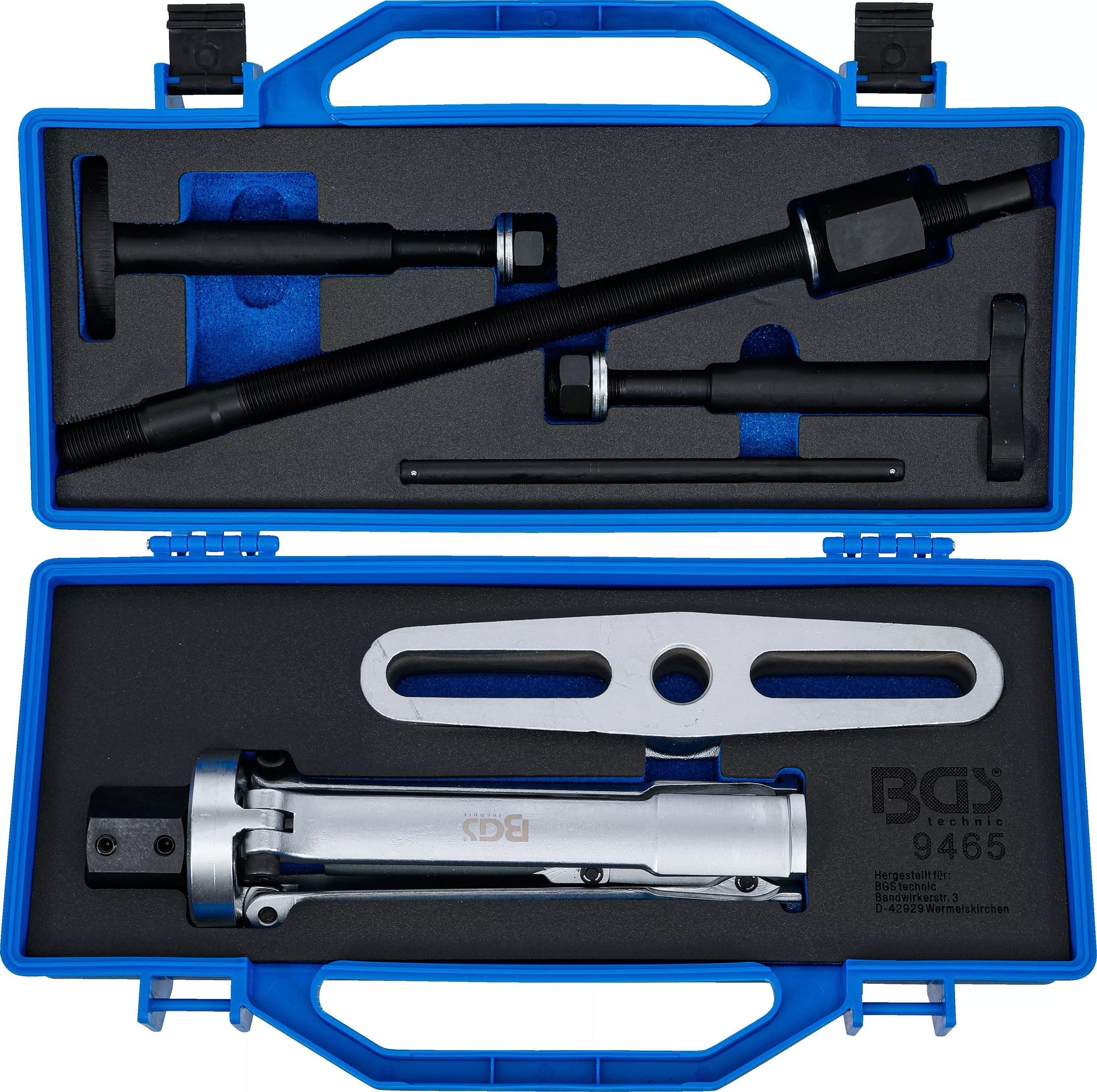 Extractor camasi cilindru cu contrareazem | 60 - 160 mm | 6 piese [4]