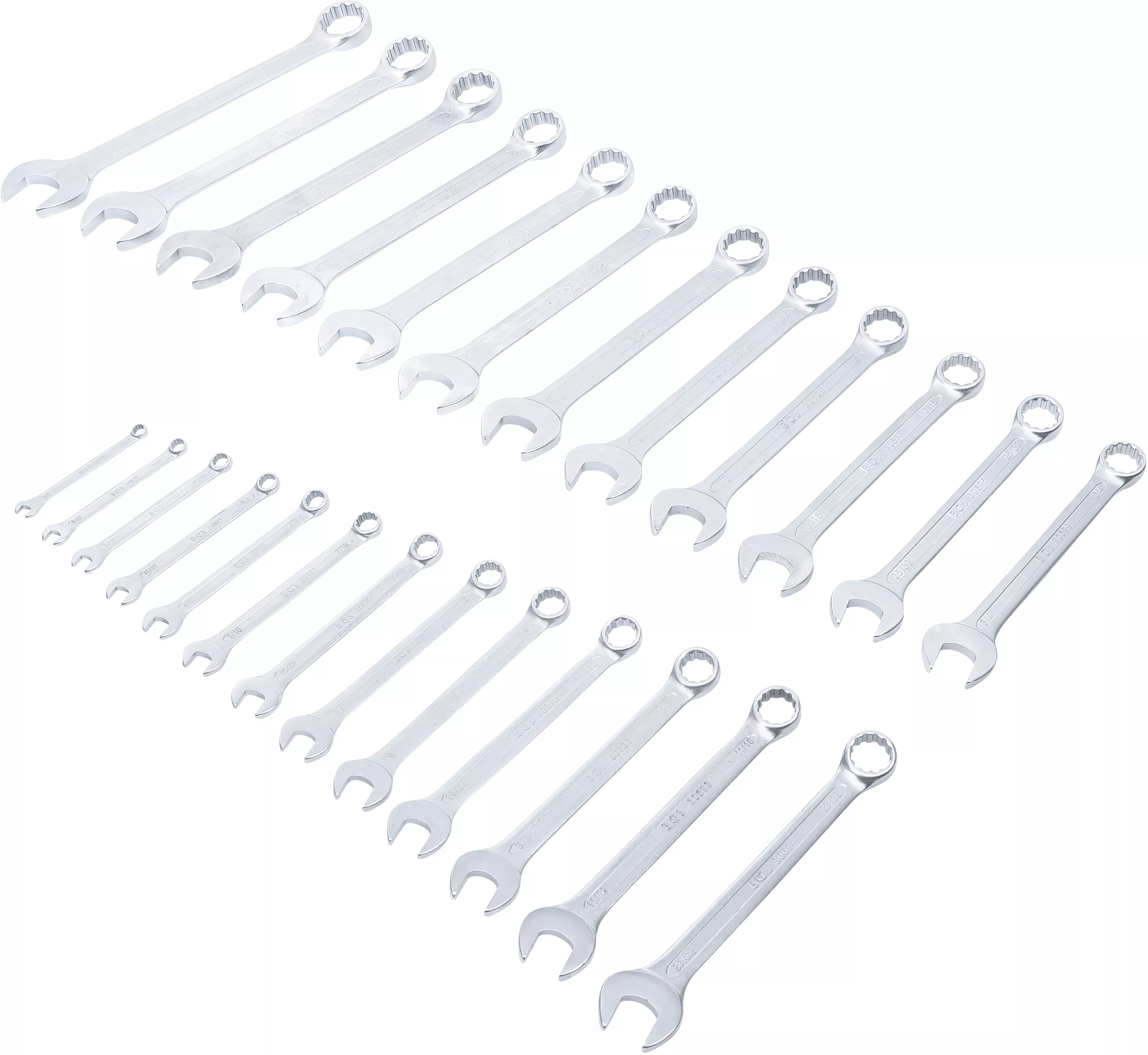 Set chei combinate | Marimi in toli | 1/4" - 1.1/4" | 25 piese [2]