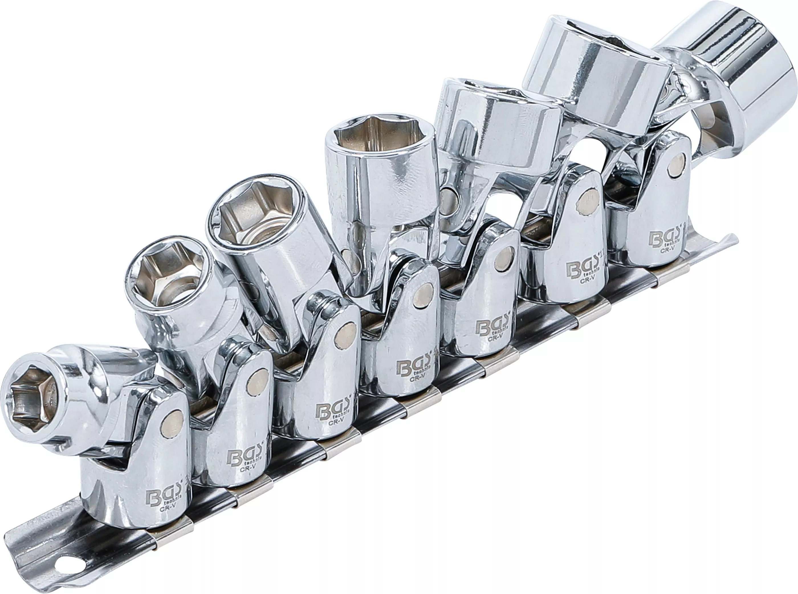 Set chei tubulare articulate | 10 mm (3/8") | 3/8" - 3/4" | Marimi in toli | 7 piese [2]