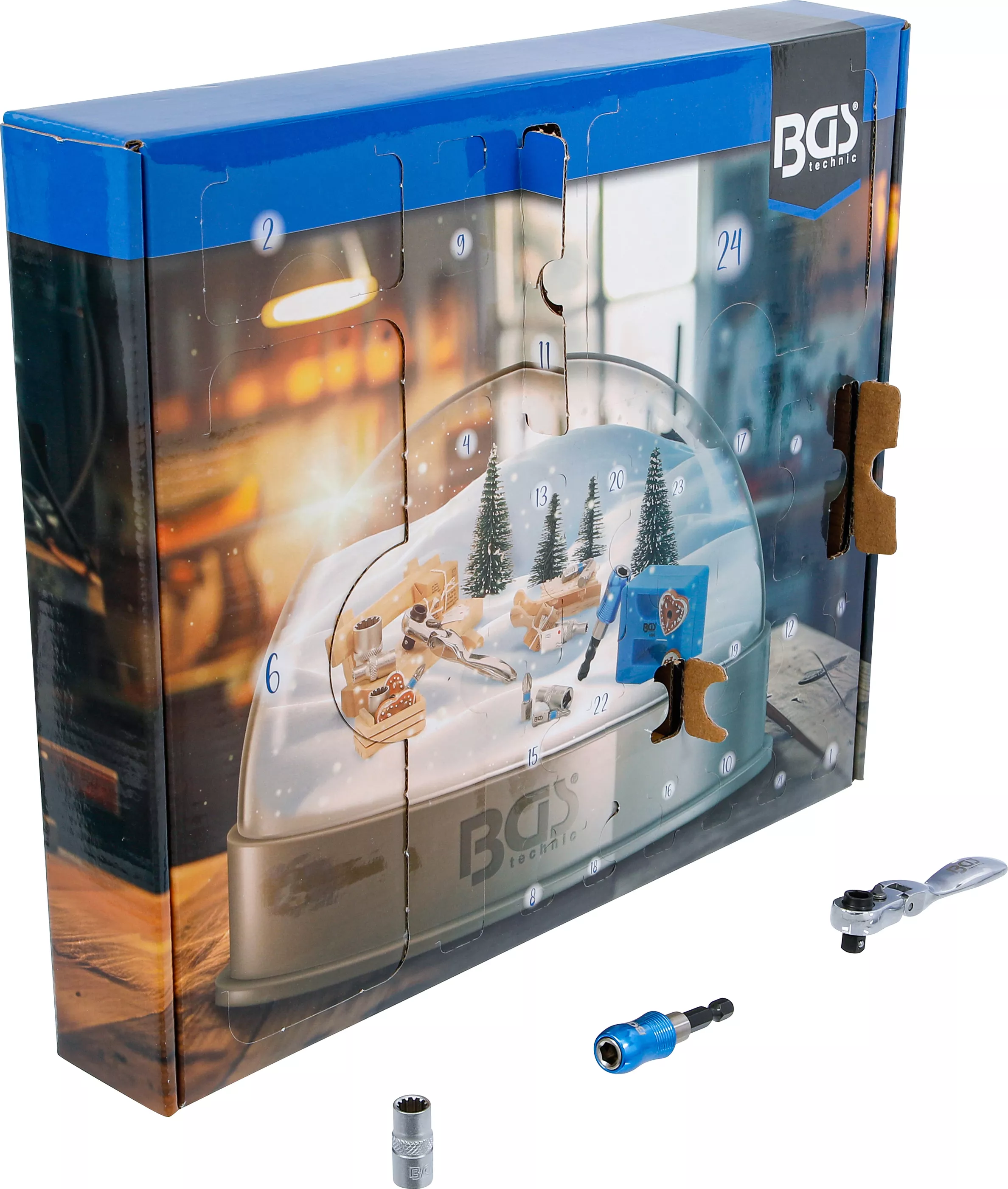 Sisteme de promovare pentru vânzări - Calendar de Advent cu unelte