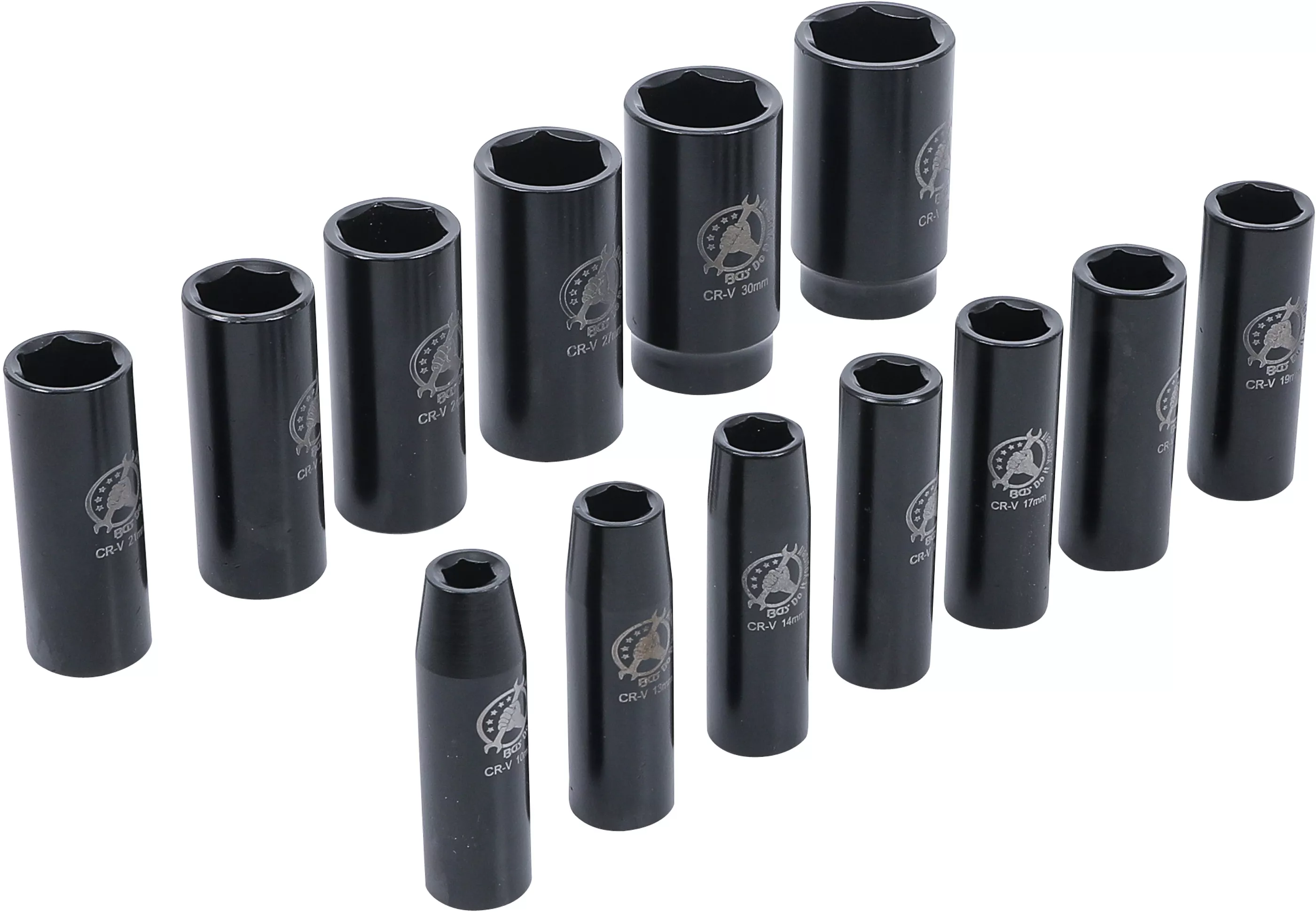 Set chei tubulare de impact | Antrenare 12,5 mm (1/2") | 10 - 32 mm | 13 piese [2]