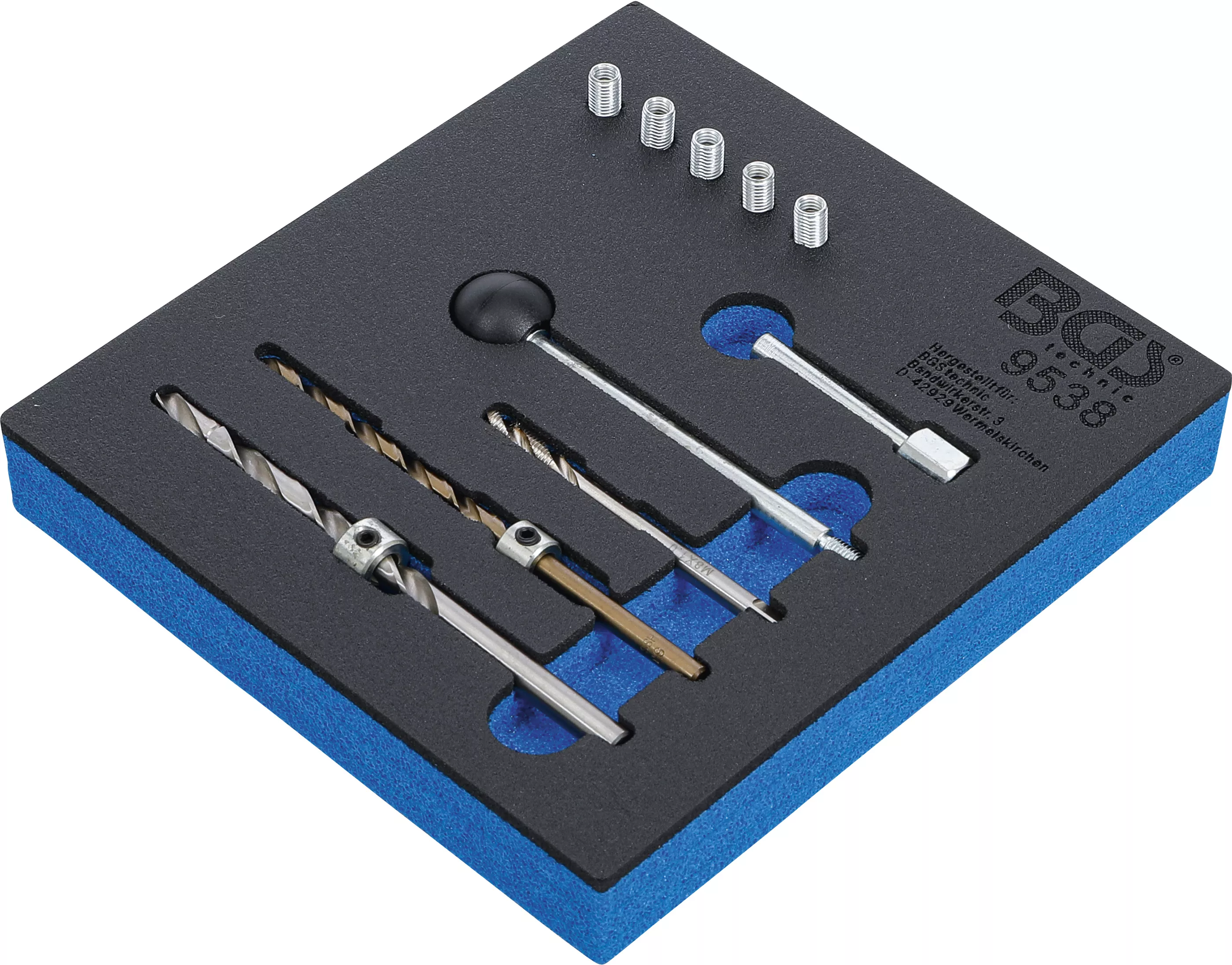 Suport organizator pentru carucior 1/6: Set reparatie filete | pentru suruburi de fixare injectoare | 10 piese [2]