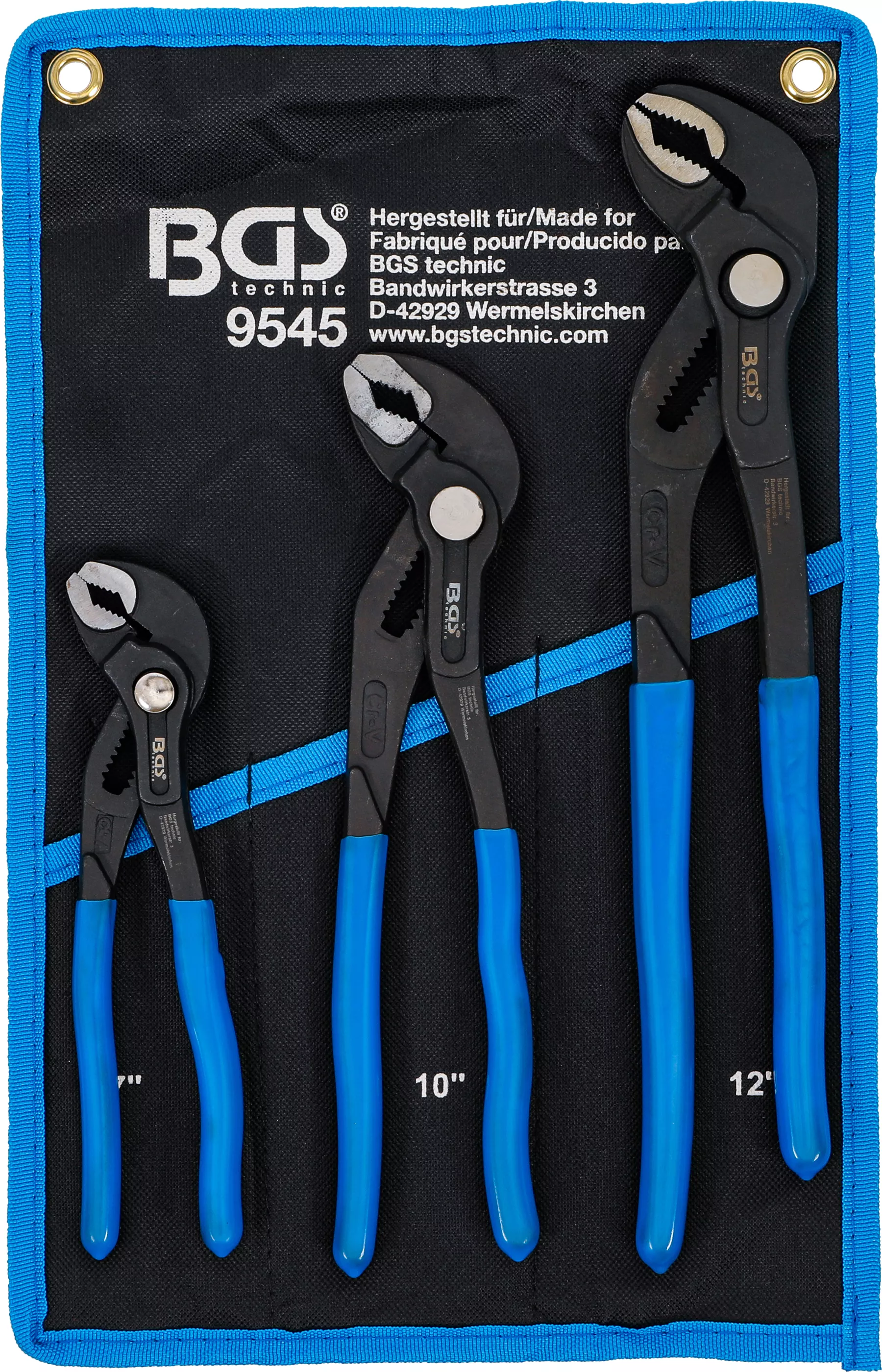 Unelte de mână - Set clesti instalator | blocabil | 175 / 240 / 300 mm | 3 piese