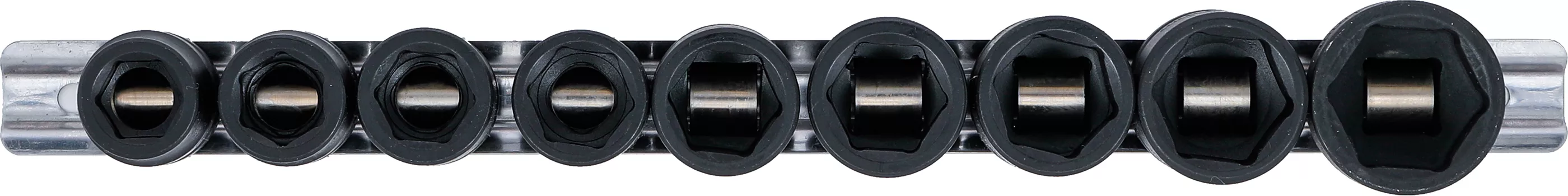Set chei tubulare de impact 6 colturi, extra plate | 12,5 mm (1/2") | 13 - 24 mm | 9 piese [3]