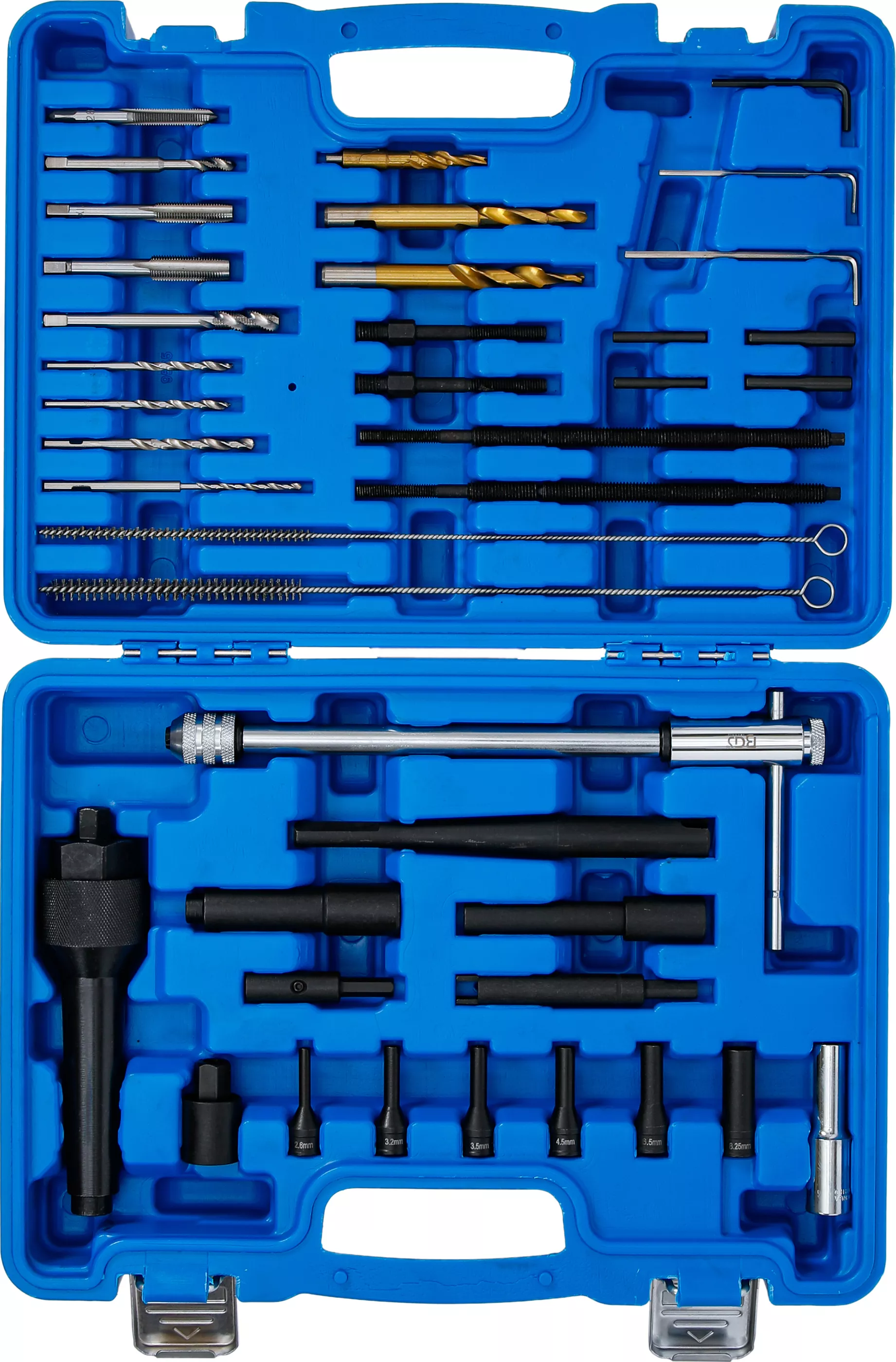 Set demontare bujii incandescente si reparare filete | M8, M10 | 41 piese [4]