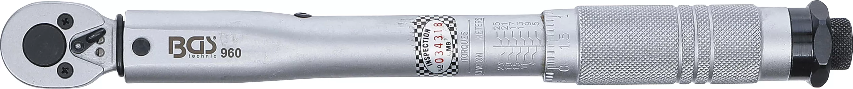 Cheie dinamometrica | 6,3 mm (1/4") | 5 - 25 Nm [2]