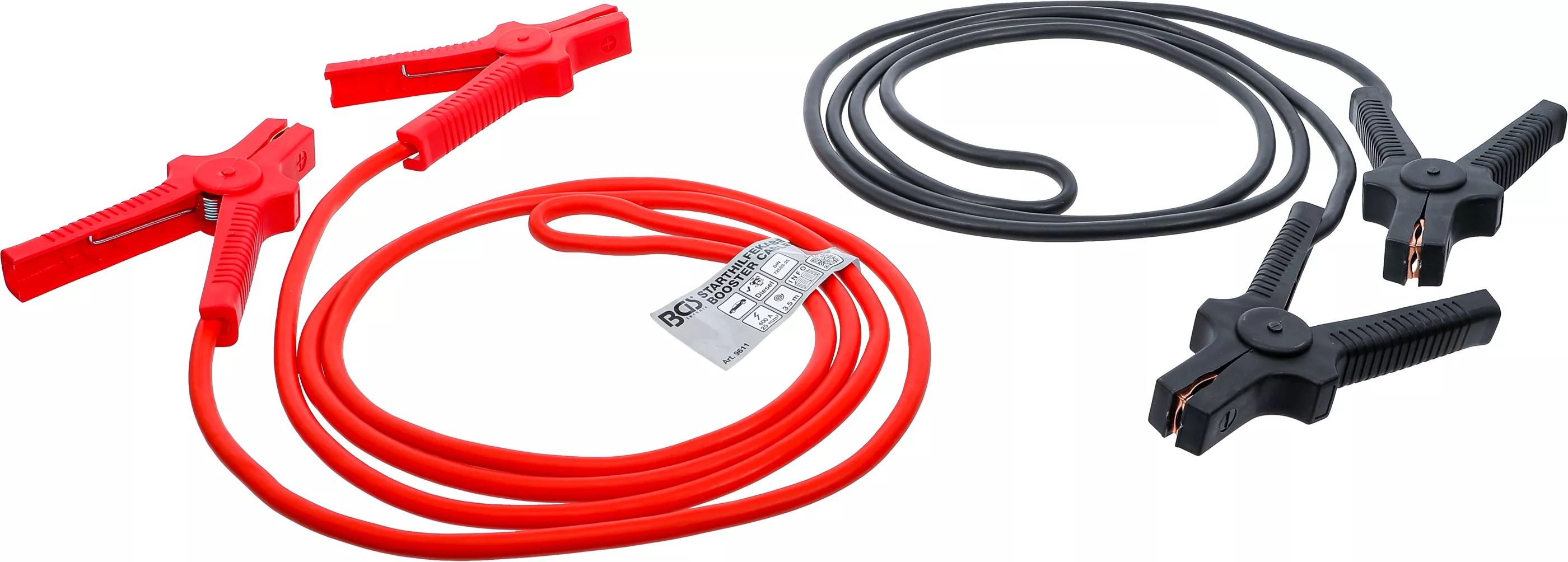 Cablu ajutor pornire | pentru autoturisme diesel | 400 A / 25 mm² | 3,5 m [3]